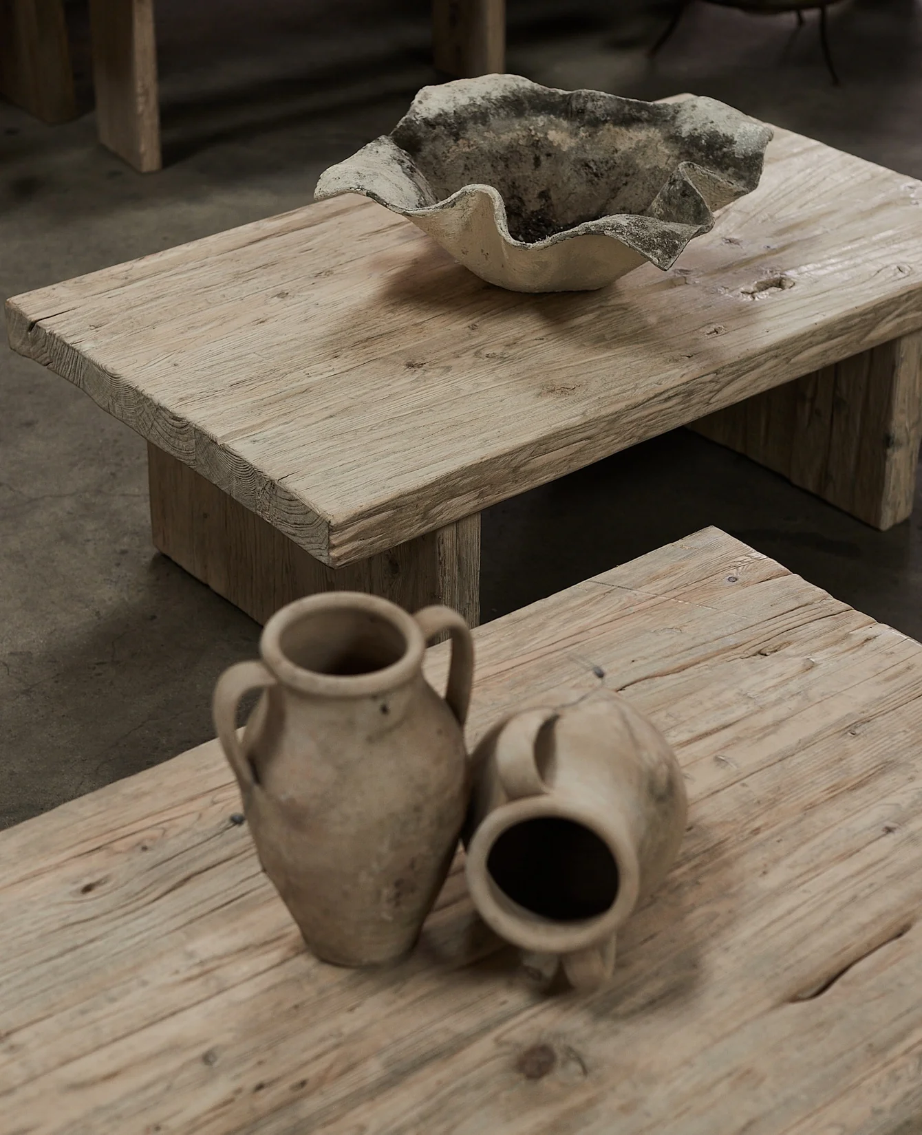 Elm Coffee Table - Bleached - Image 4