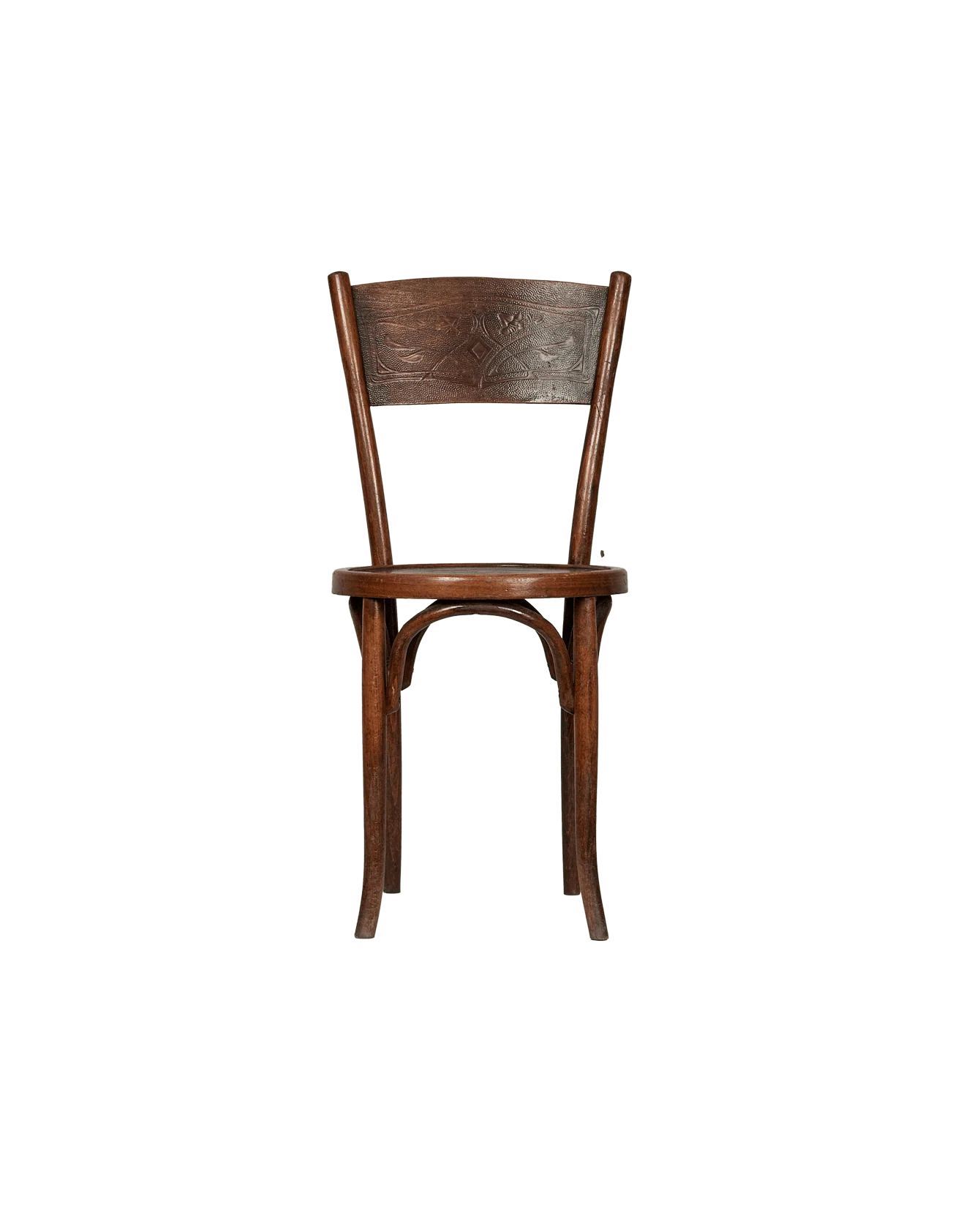 Embossed Wood Chair - Image 2