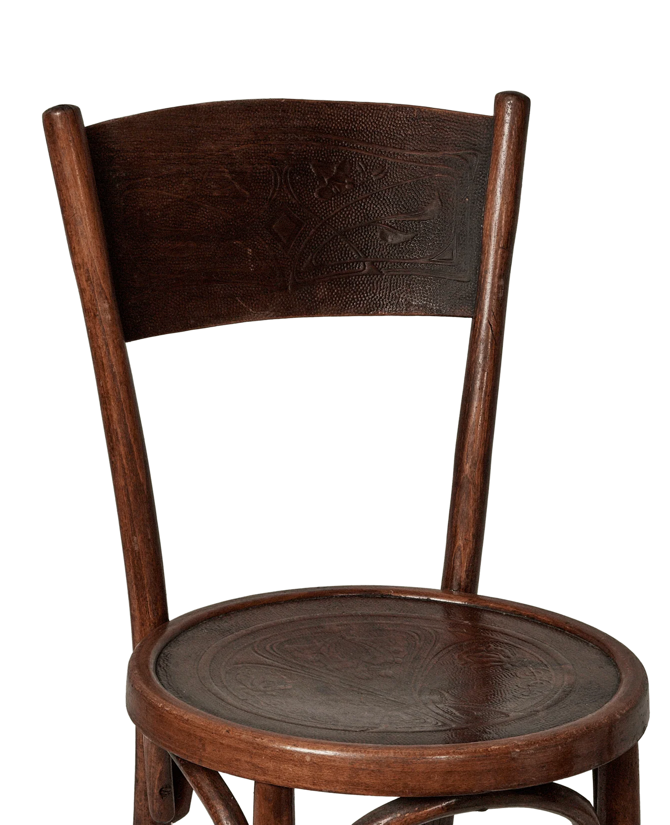 Embossed Wood Chair - Image 5