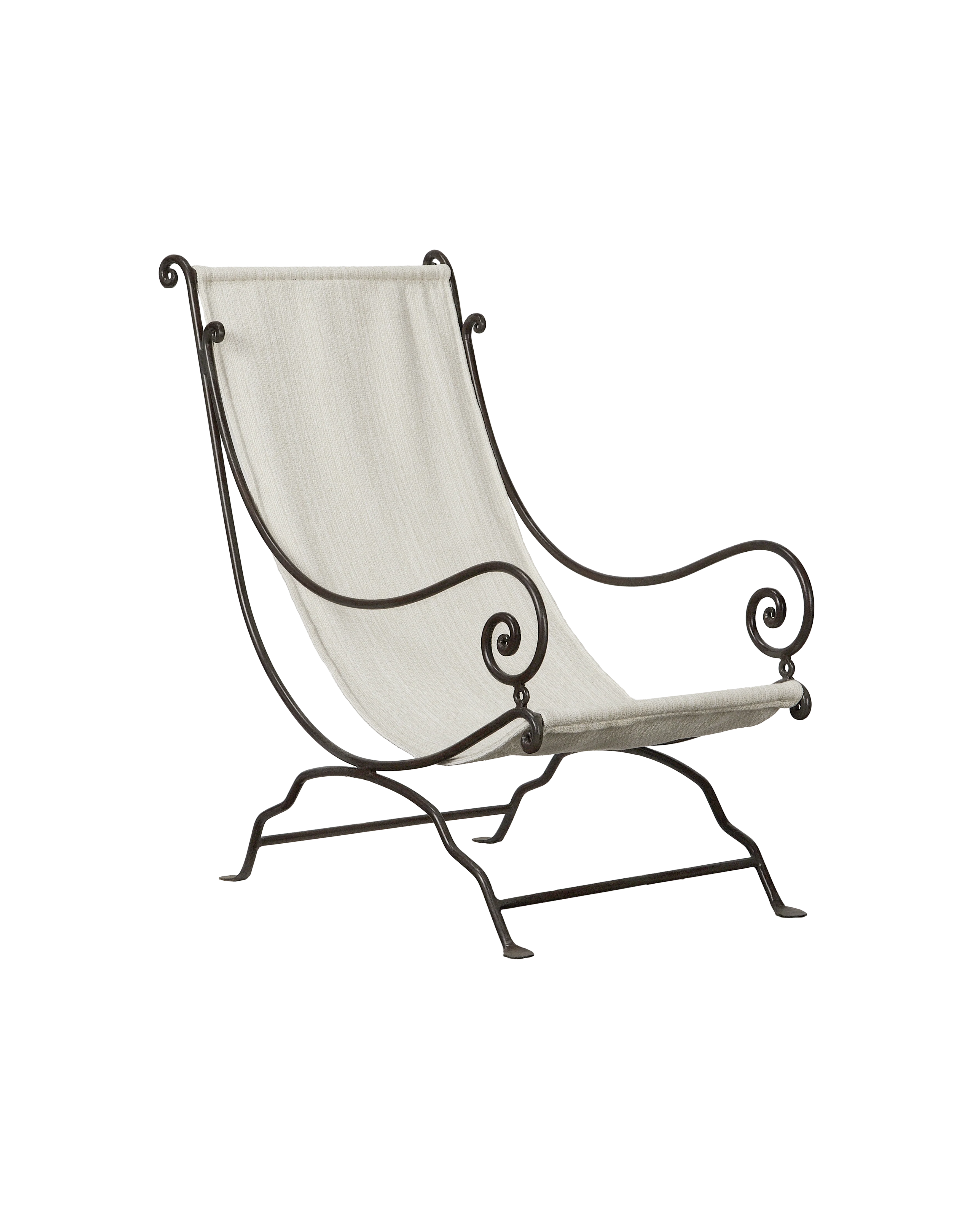 Evermore Sling-Back Chair - Creme