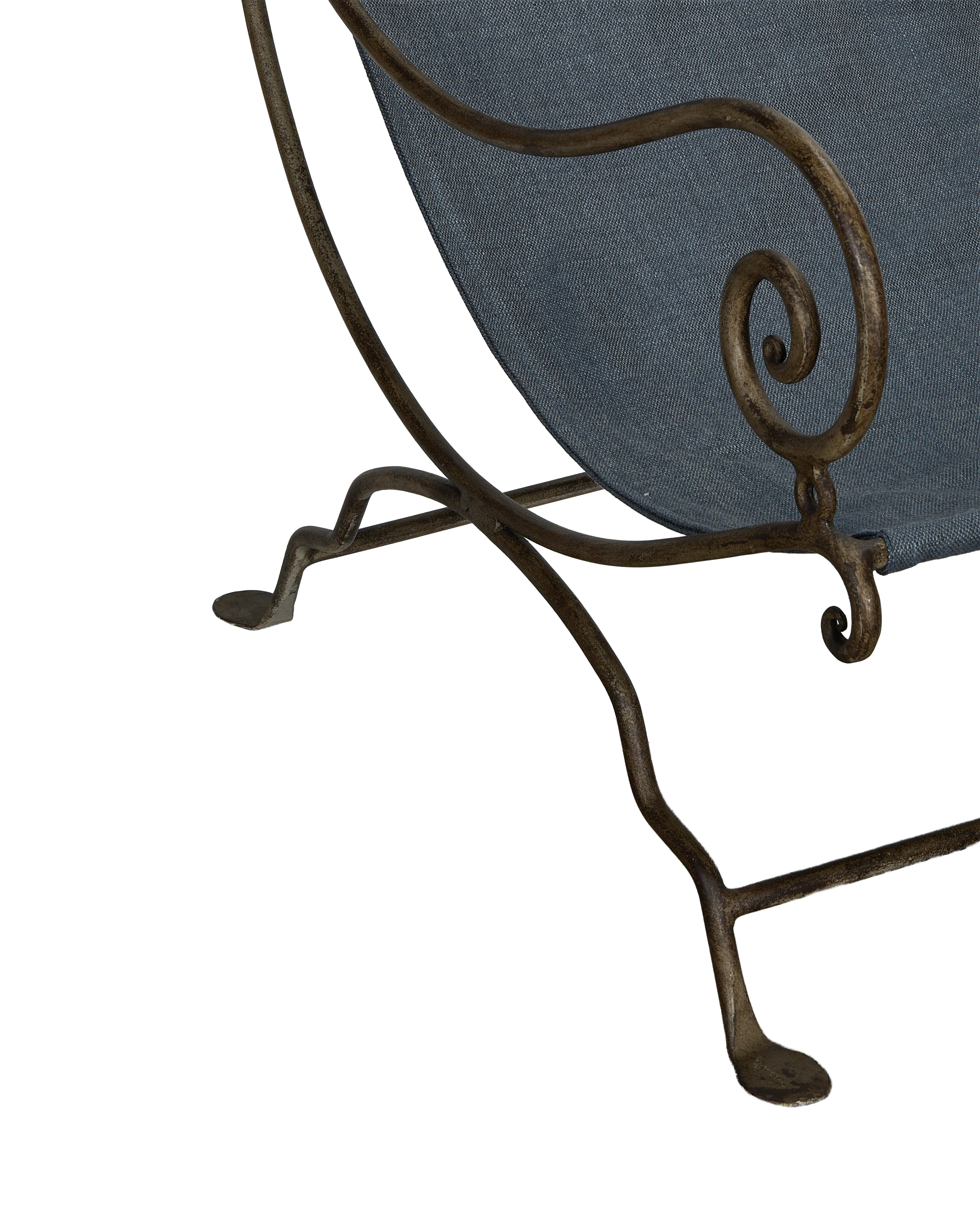 Evermore Sling-Back Chair - Marine - Image 4