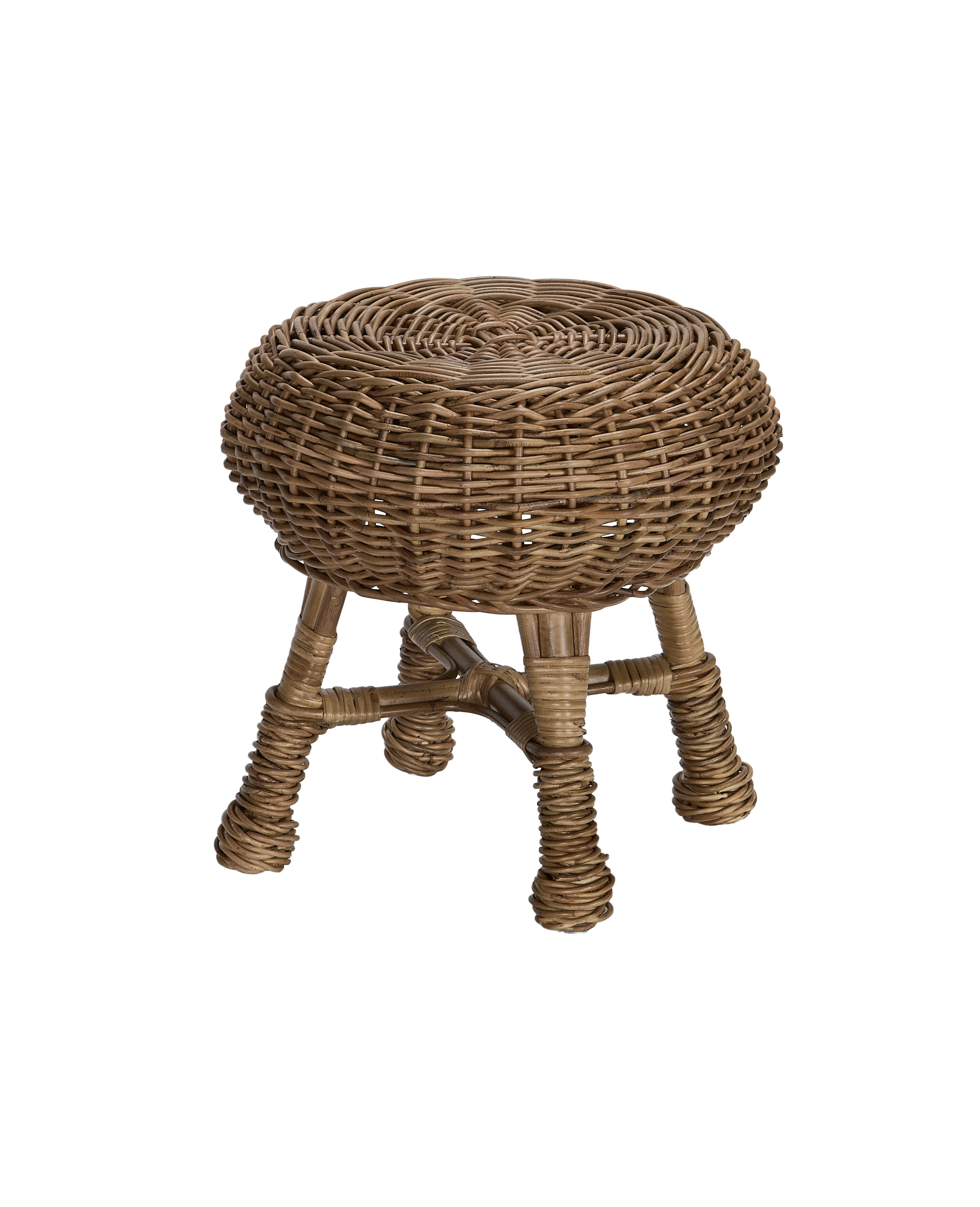 Feet Up Rattan Footstool - Image 2