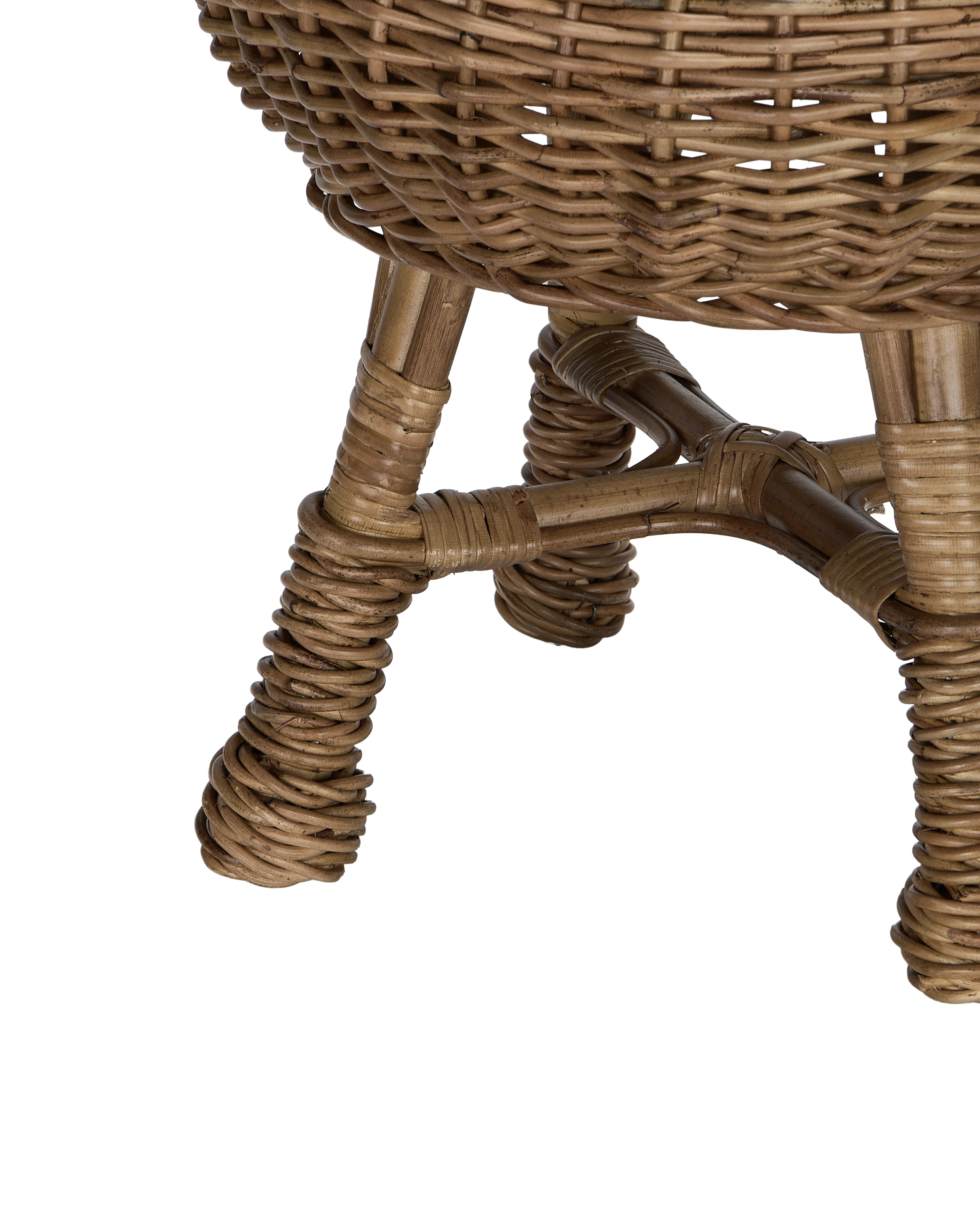 Feet Up Rattan Footstool - Image 4