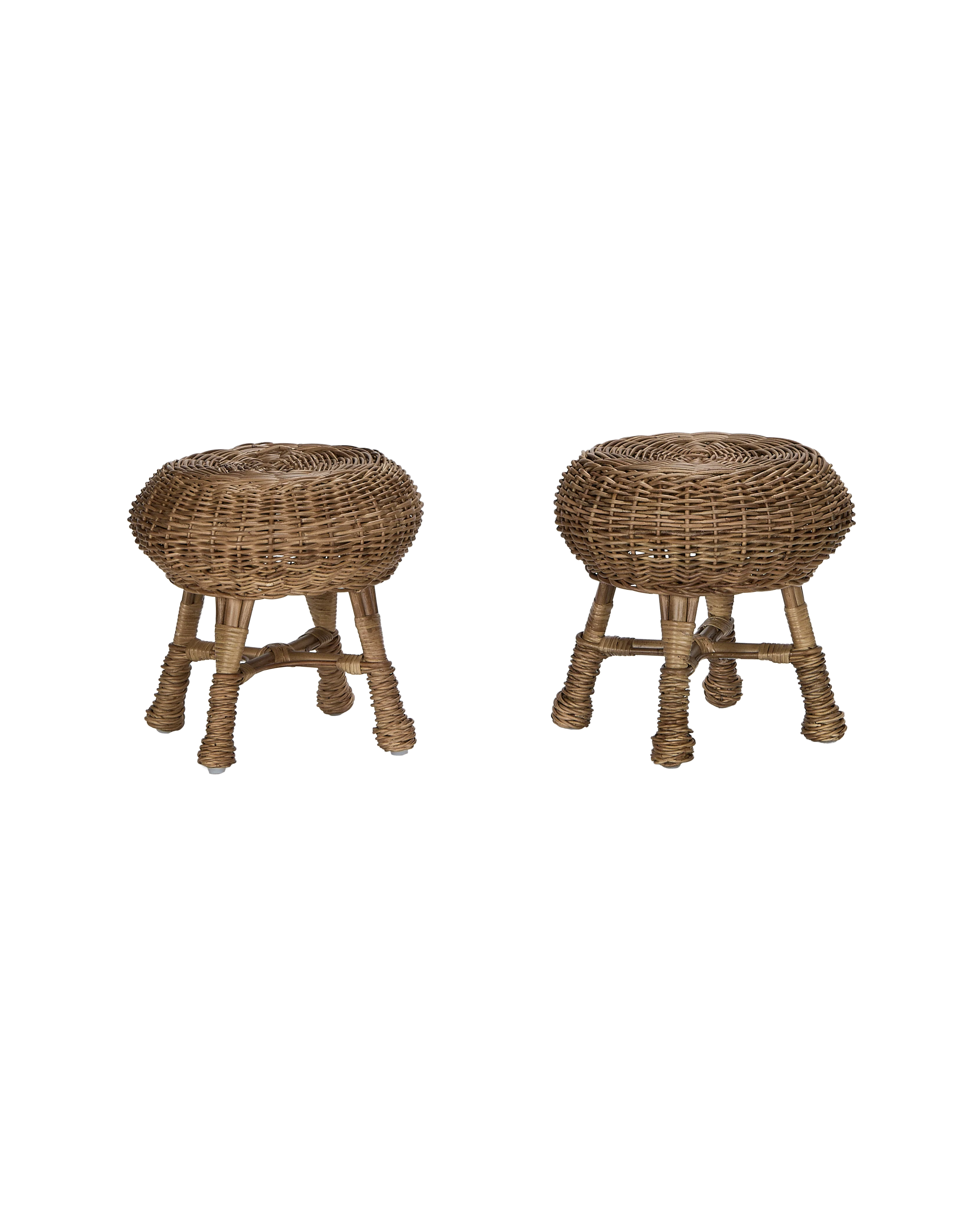 Feet Up Rattan Footstool - Image 5