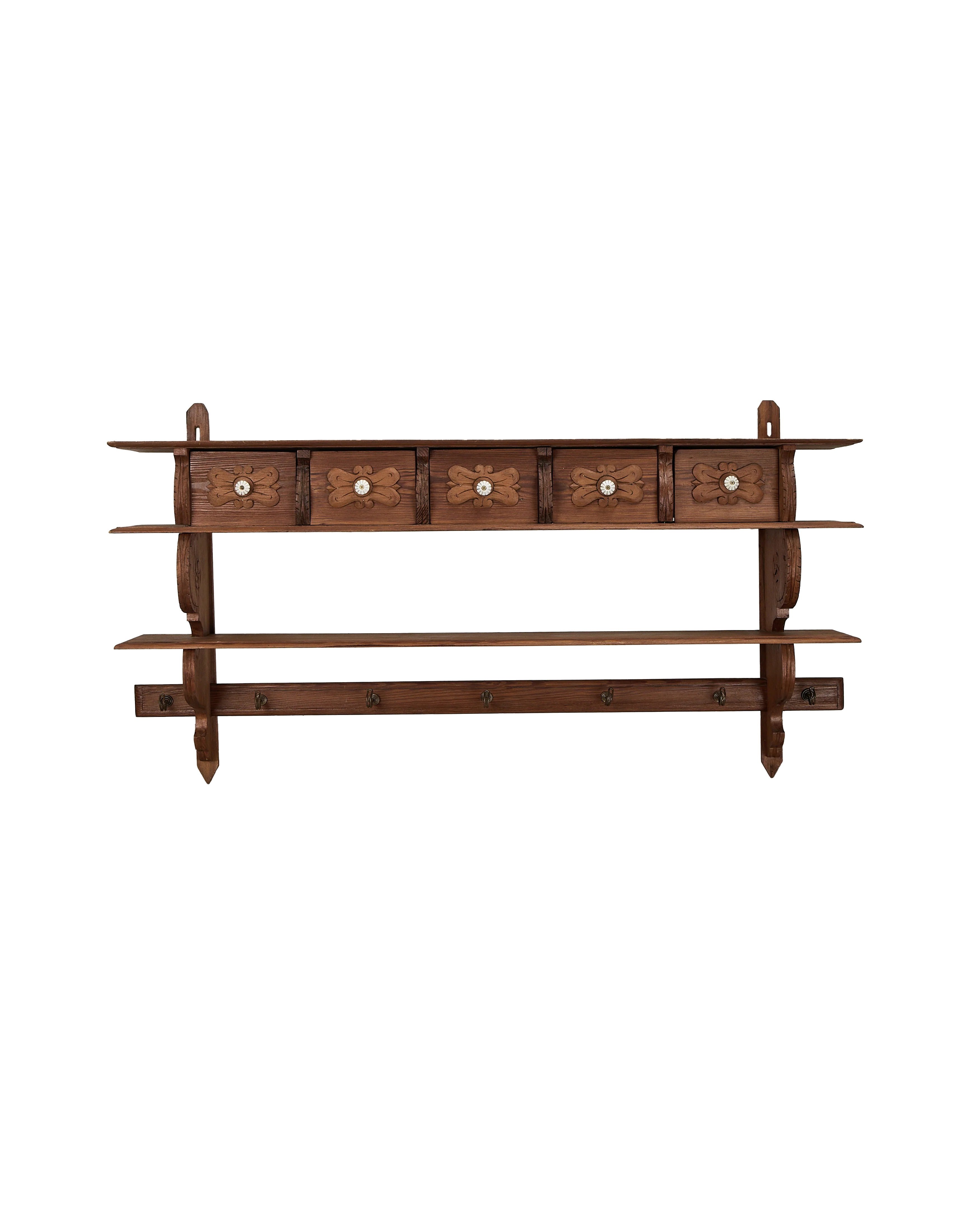 Flemish Hanging Drawer Shelf