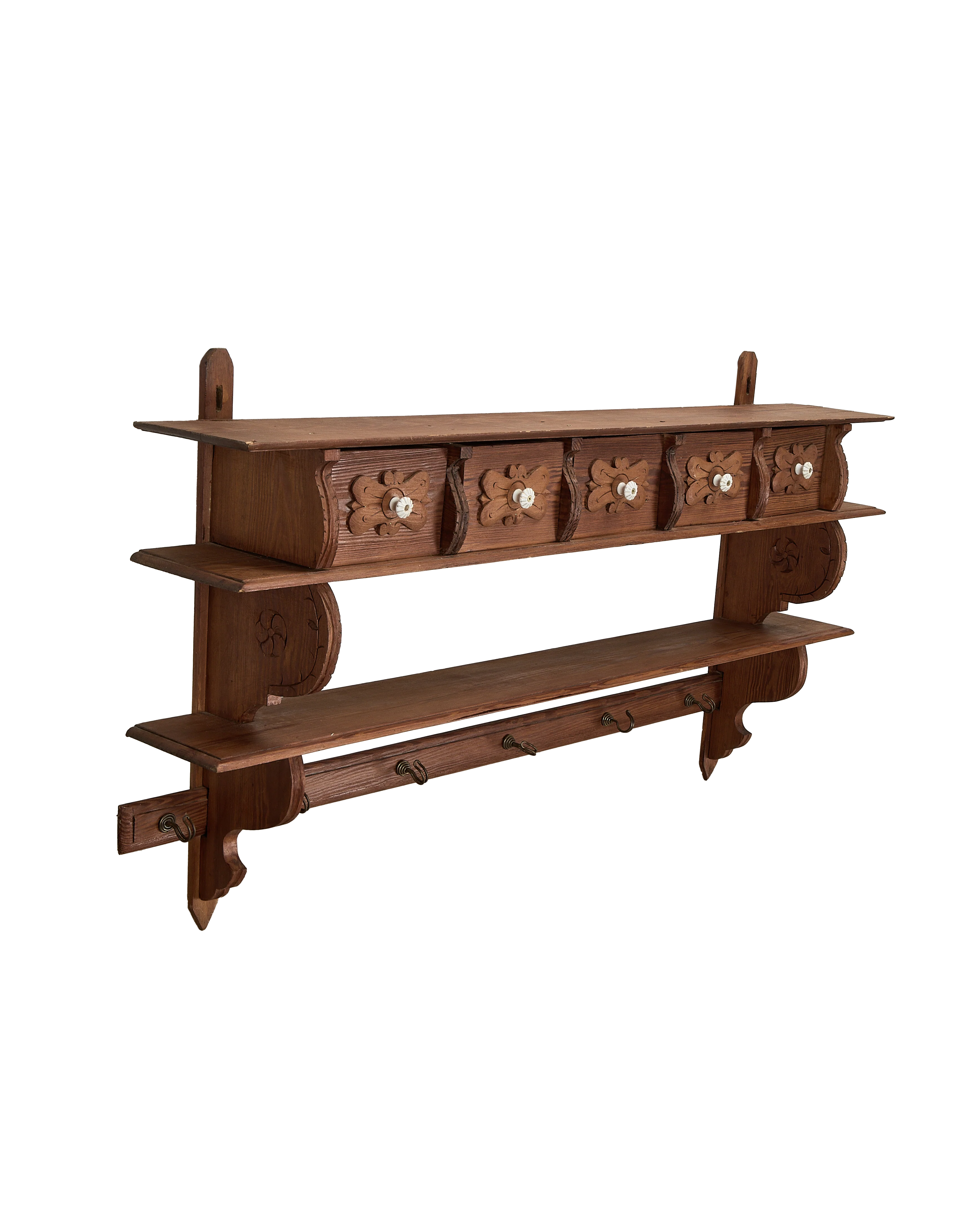 Flemish Hanging Drawer Shelf - Image 2