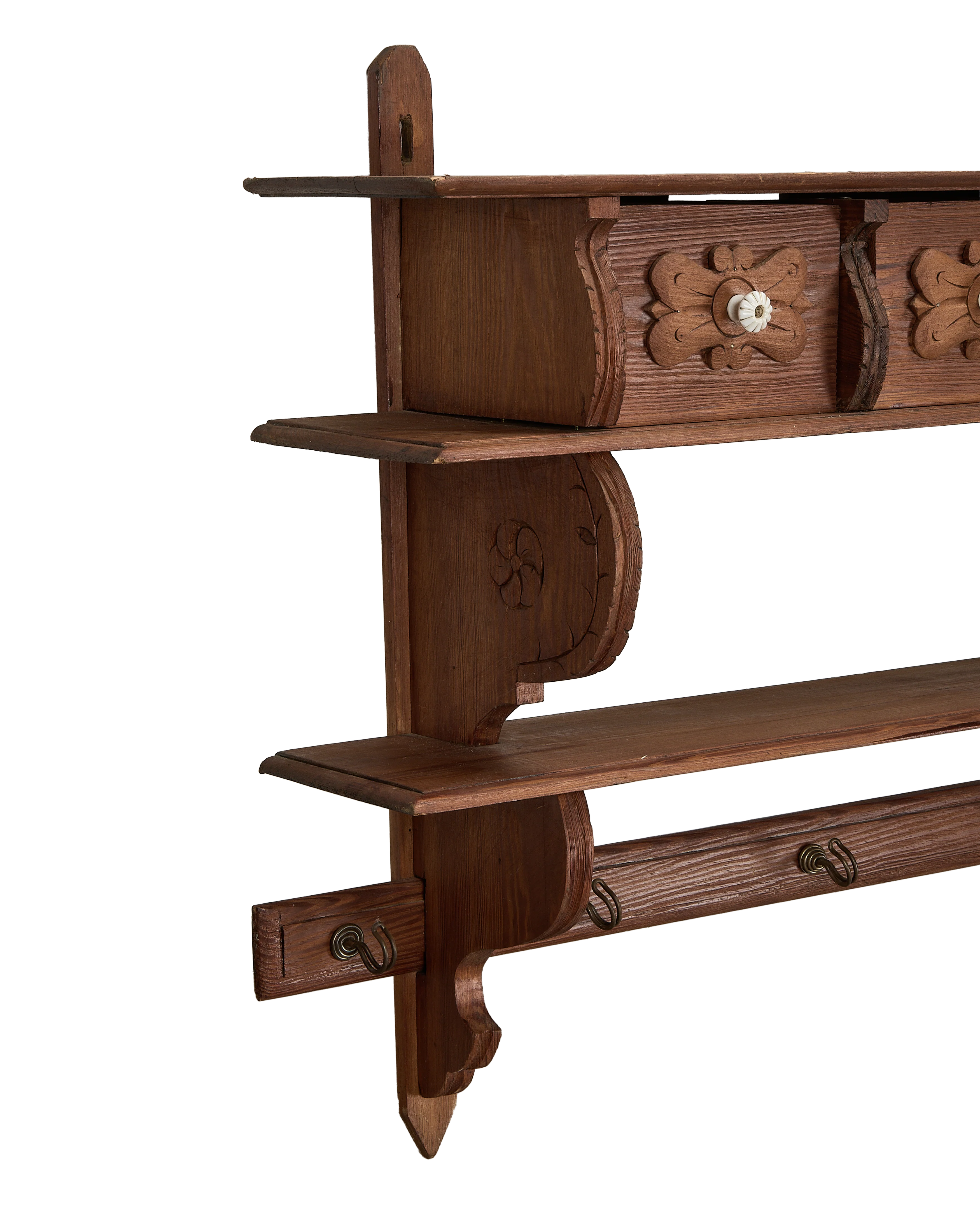 Flemish Hanging Drawer Shelf - Image 3