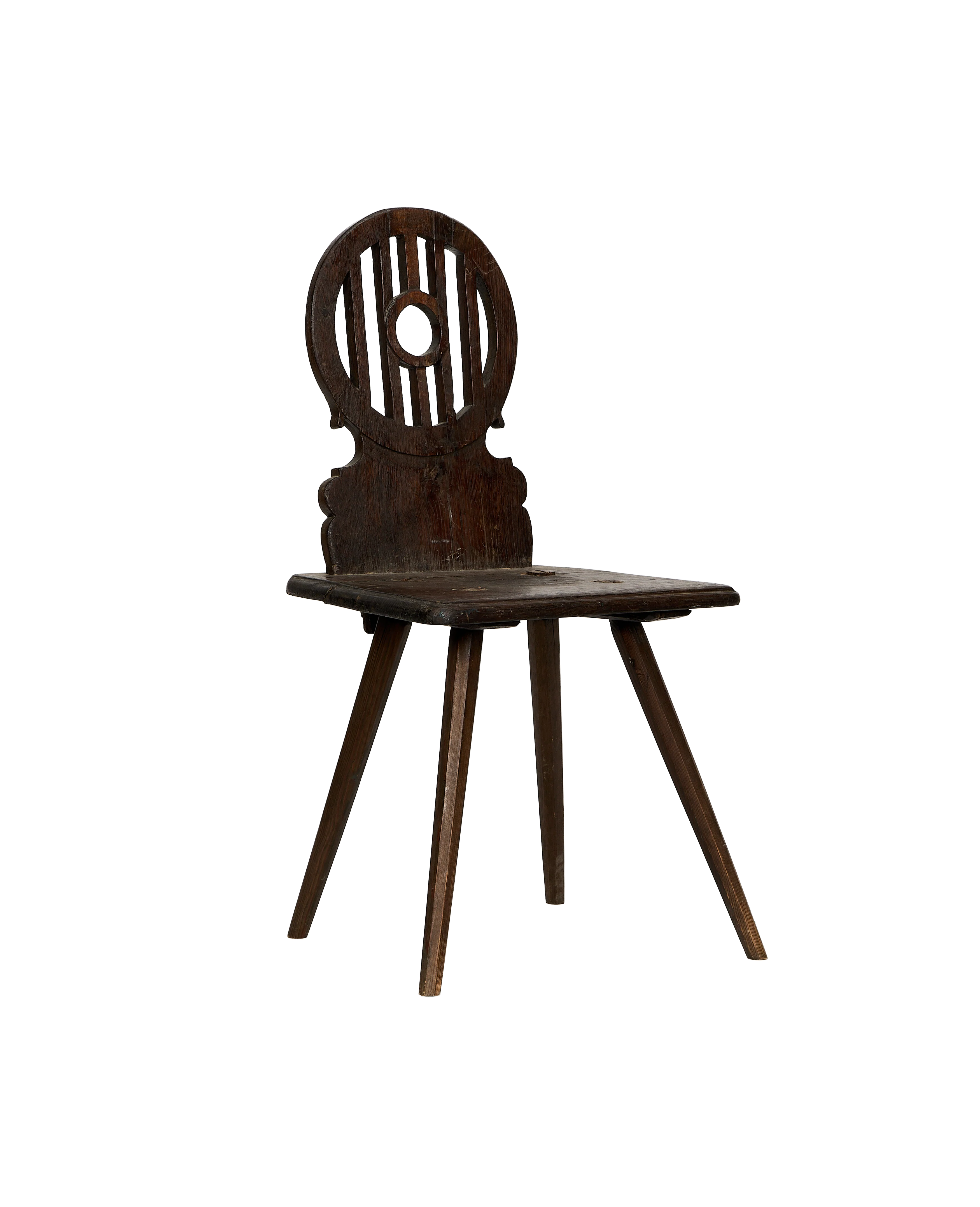 Folk Roundel Decorative Chair