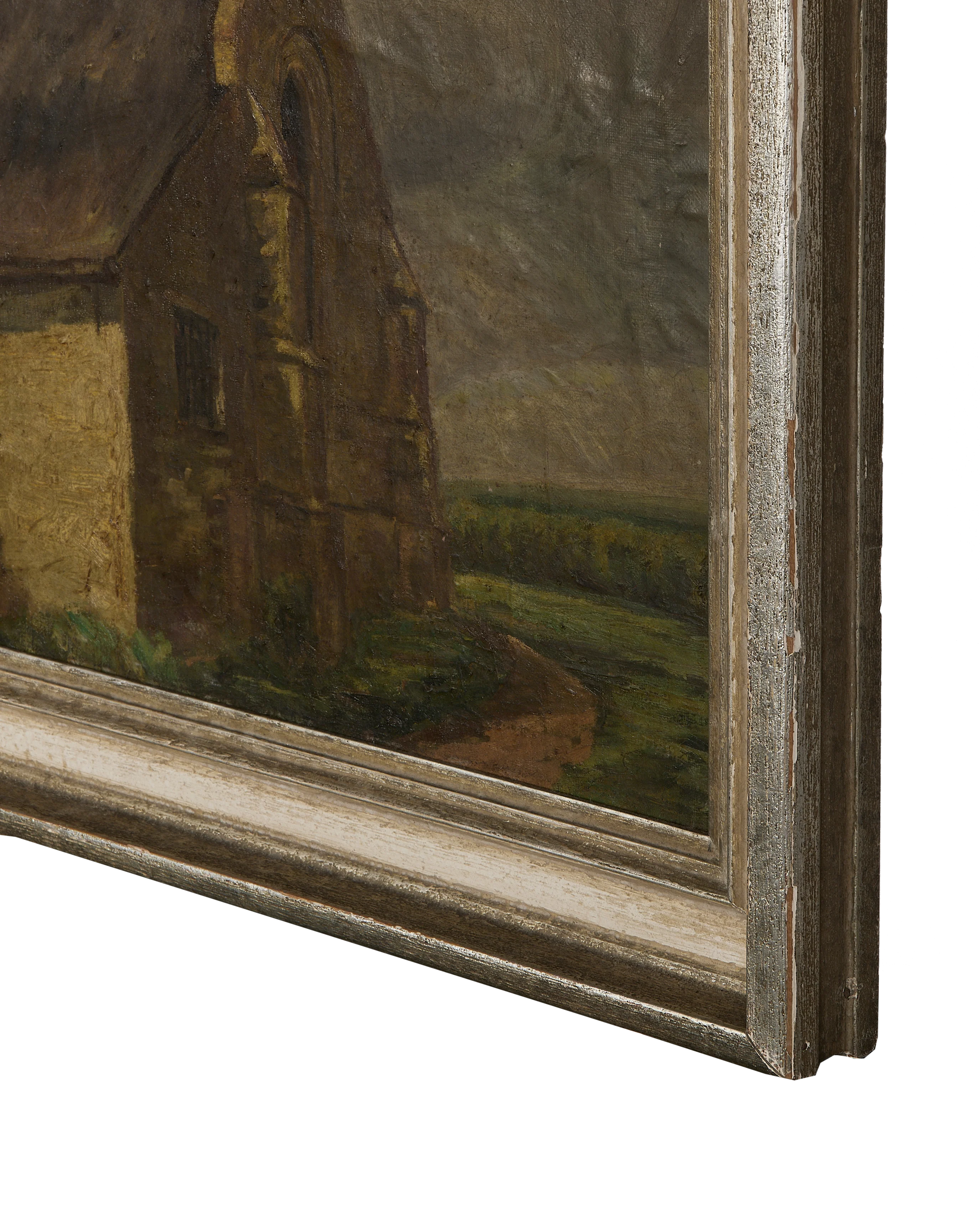 Framed Landscape Painting - Image 3