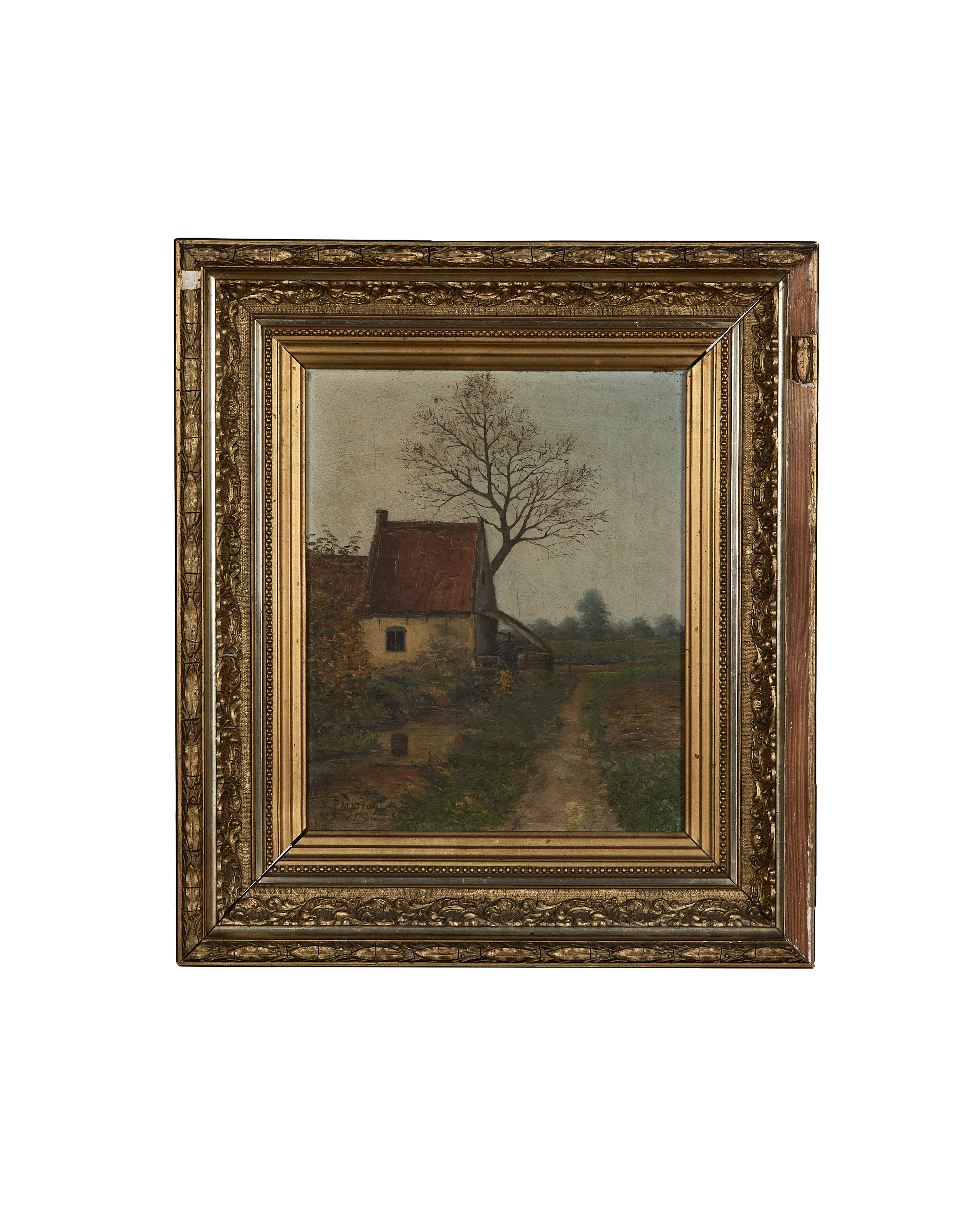 Framed Landscape Painting
