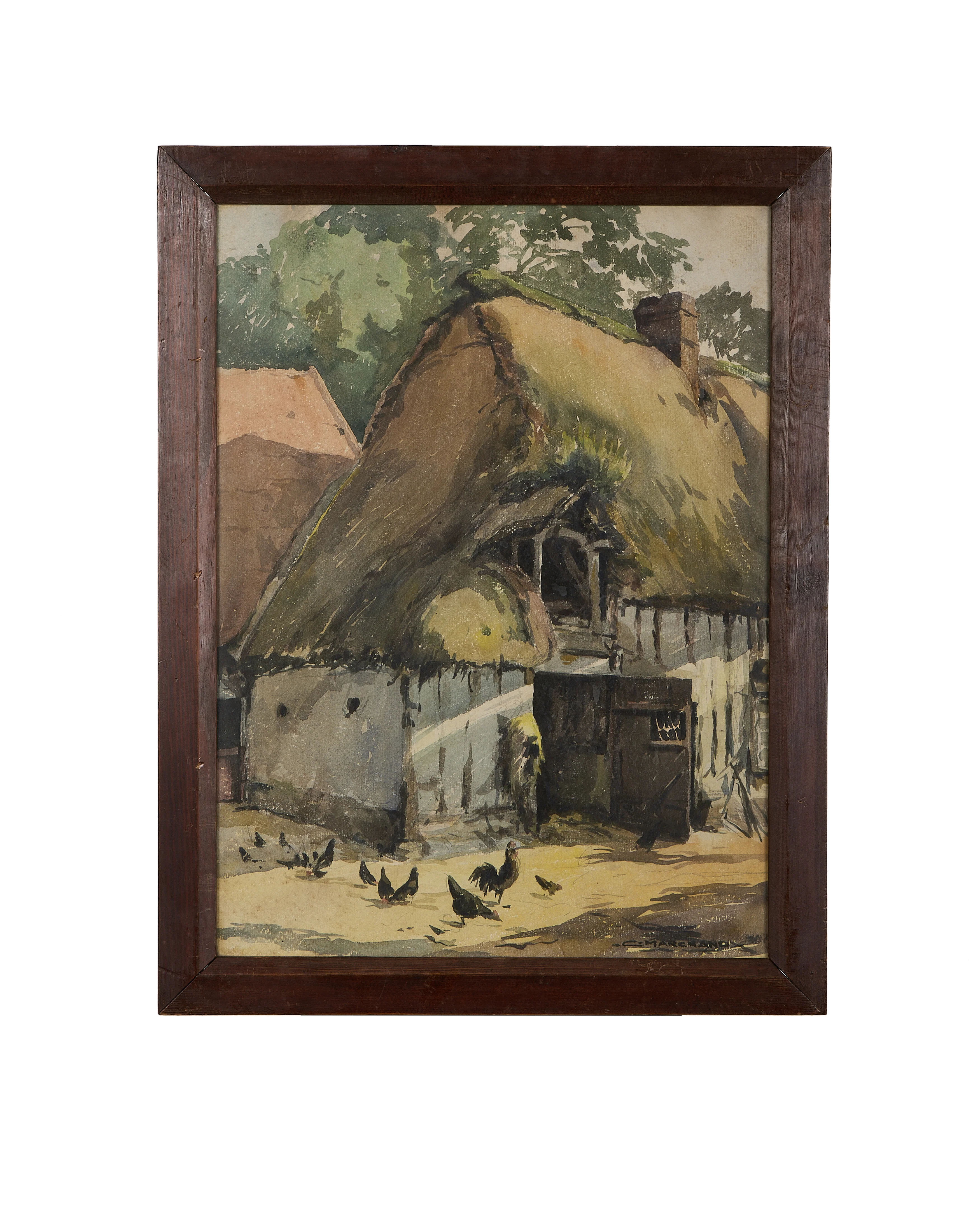Framed Still Life Painting