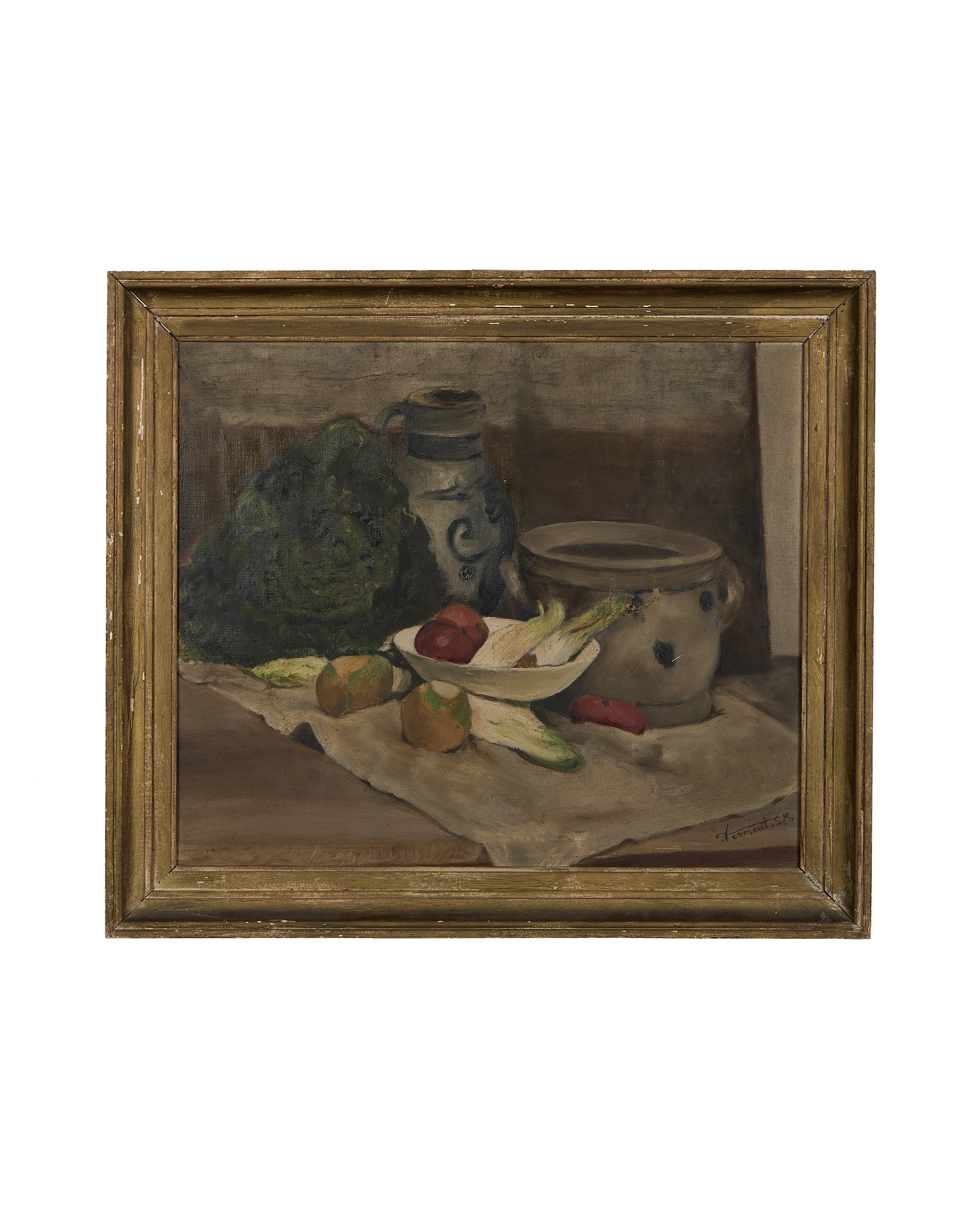 Framed Still Life Painting
