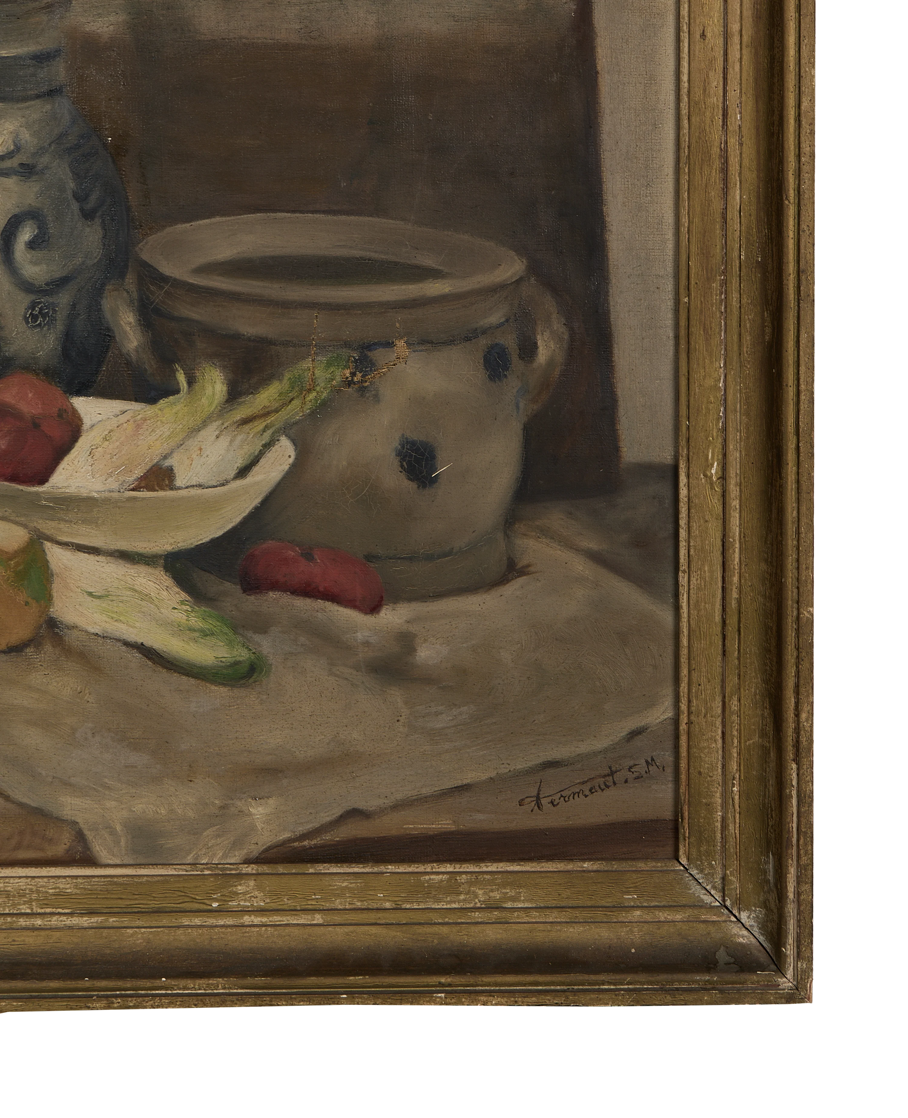 Framed Still Life Painting - Image 2