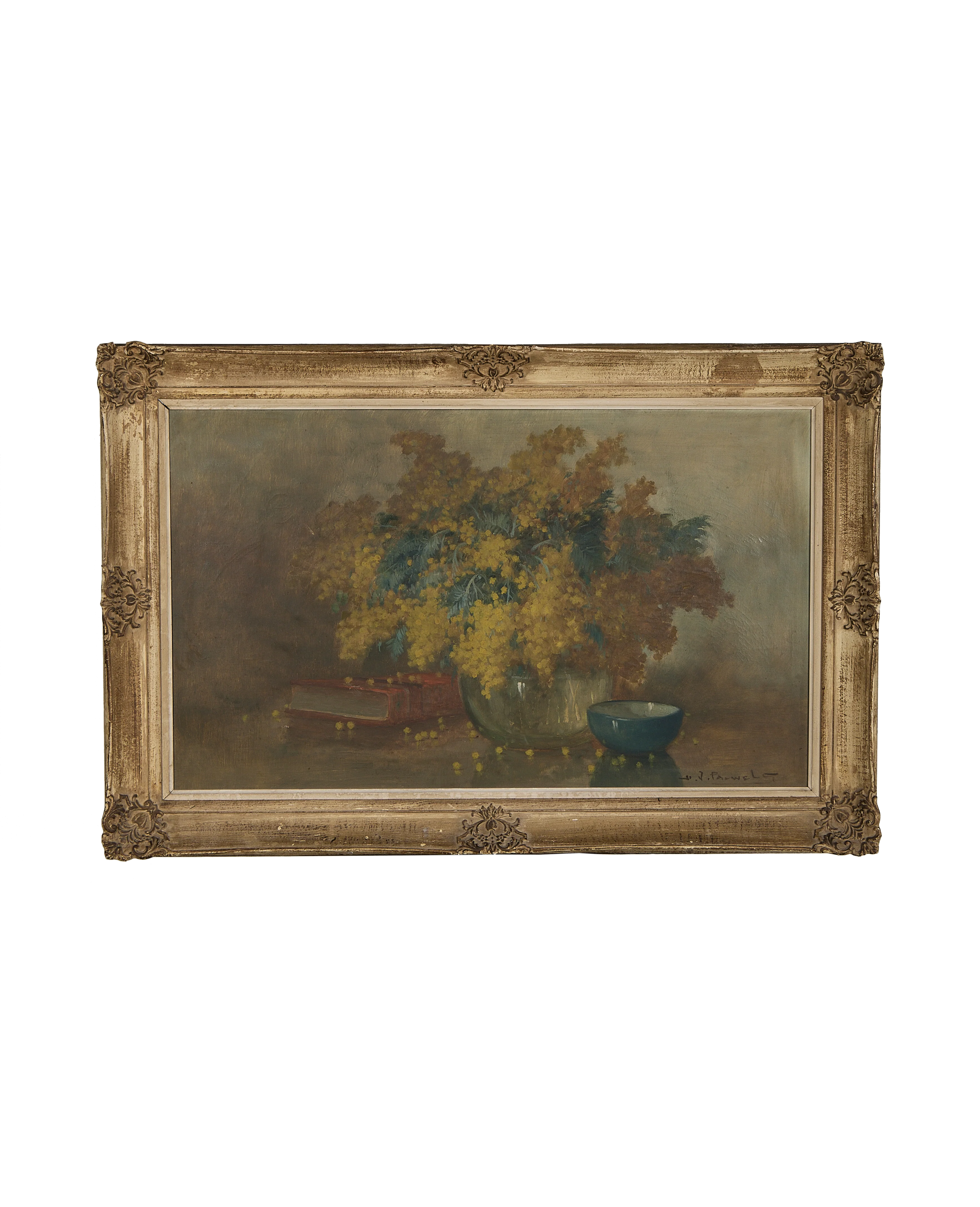 Framed Still Life Painting
