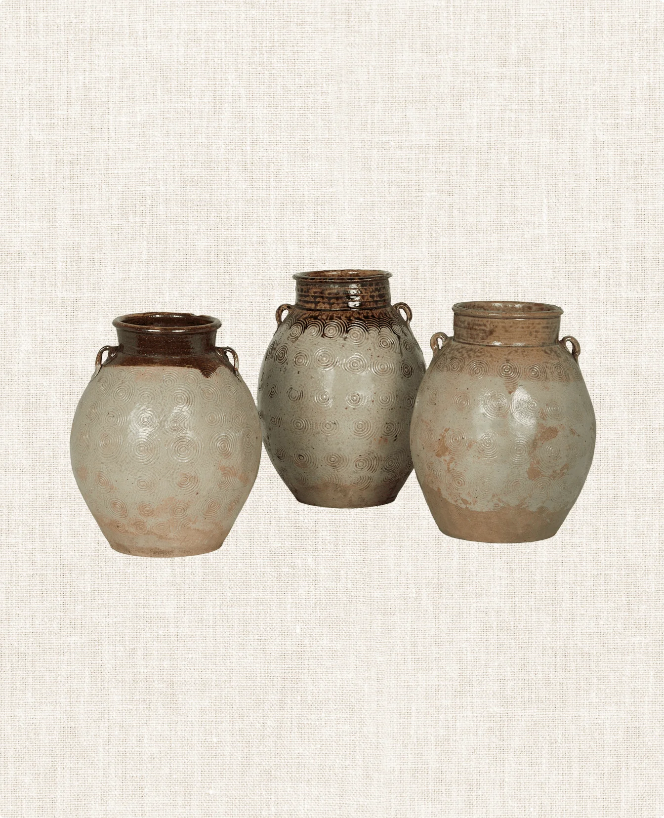 Glazed Jar - Handles - Image 2