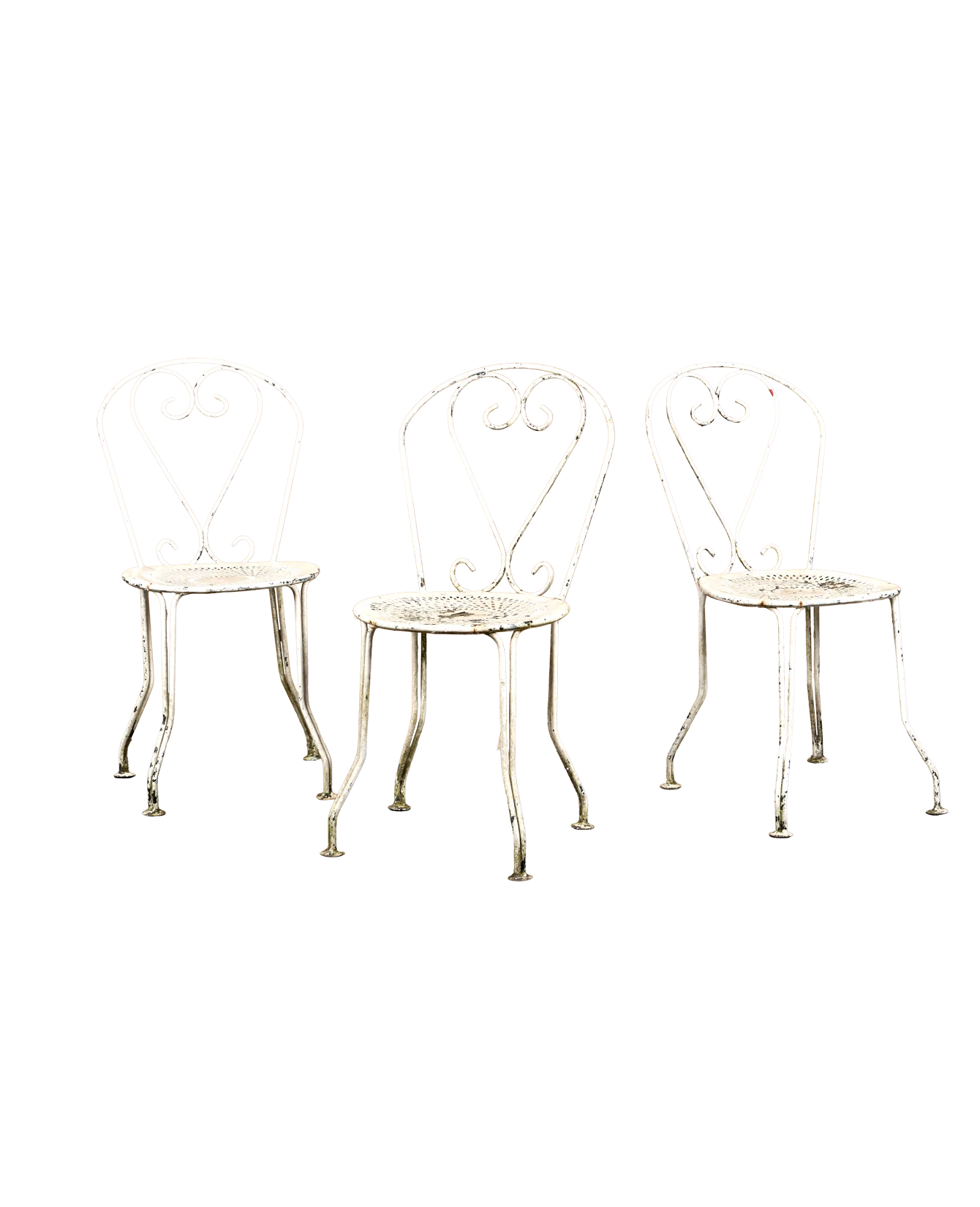 Heart Garden Chair - White - Image 4