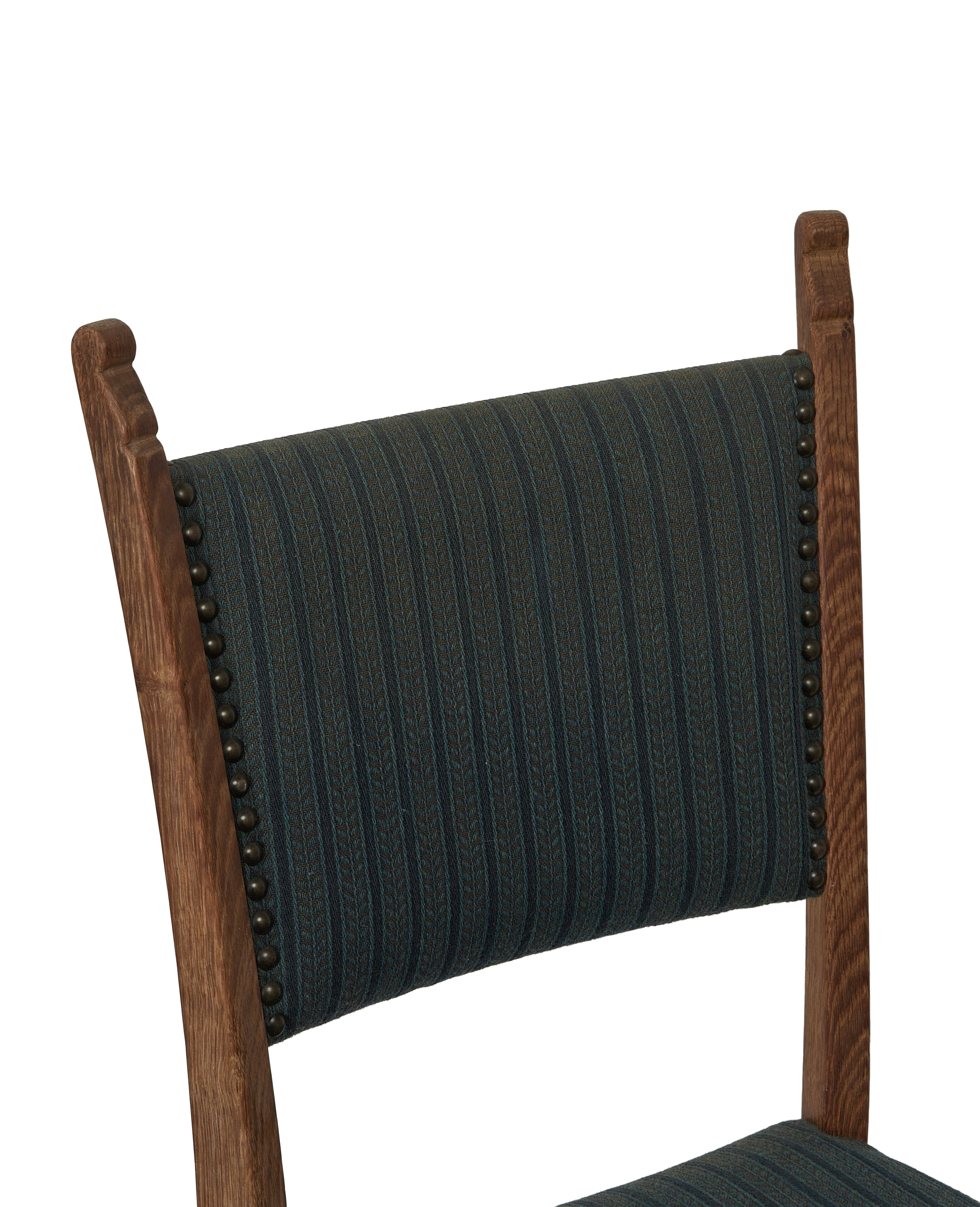 Henning Style Chair - Bastide Blue Stripe - Image 6