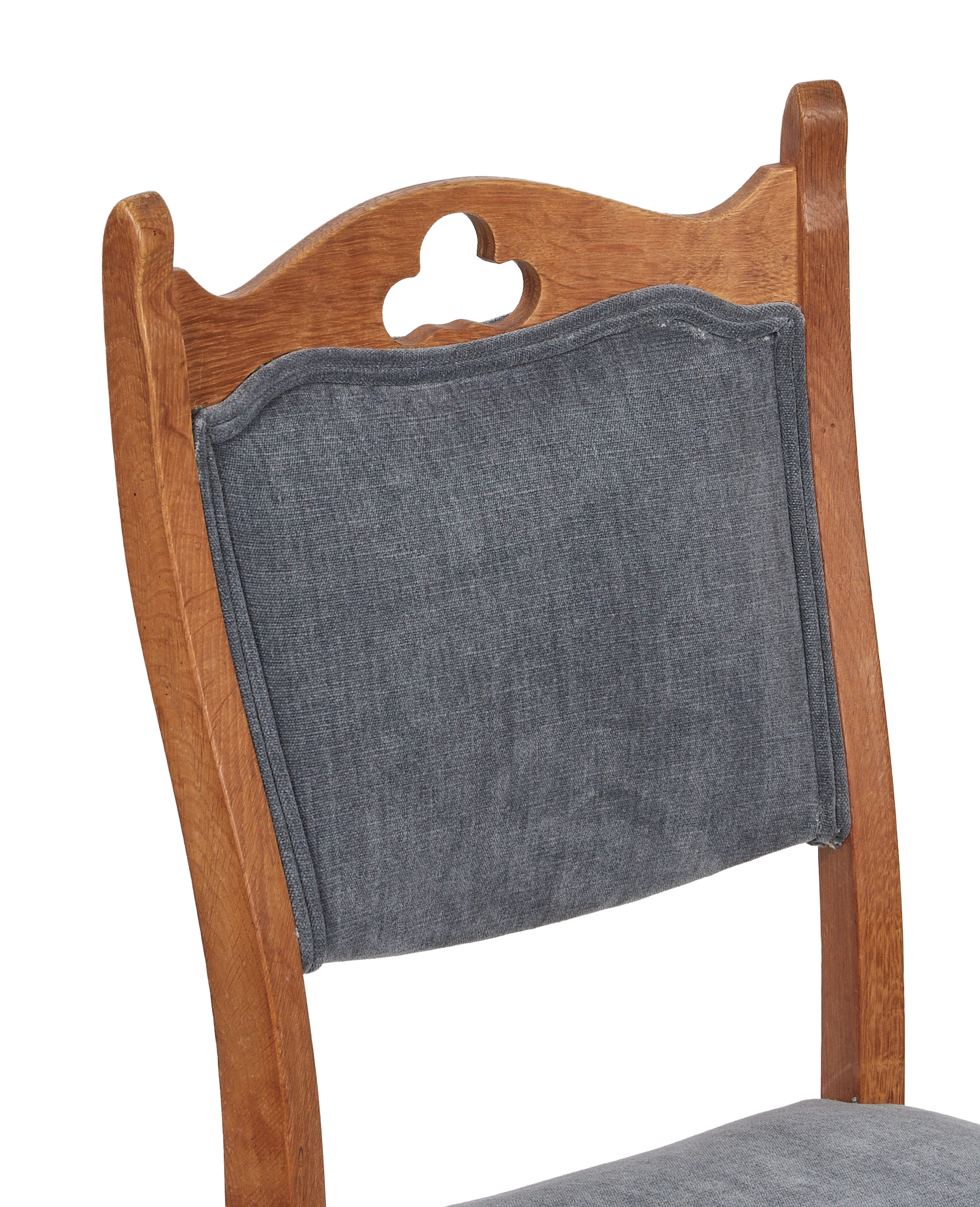 Henning Style Chair - Cut Clover Dusty Blue - Image 6