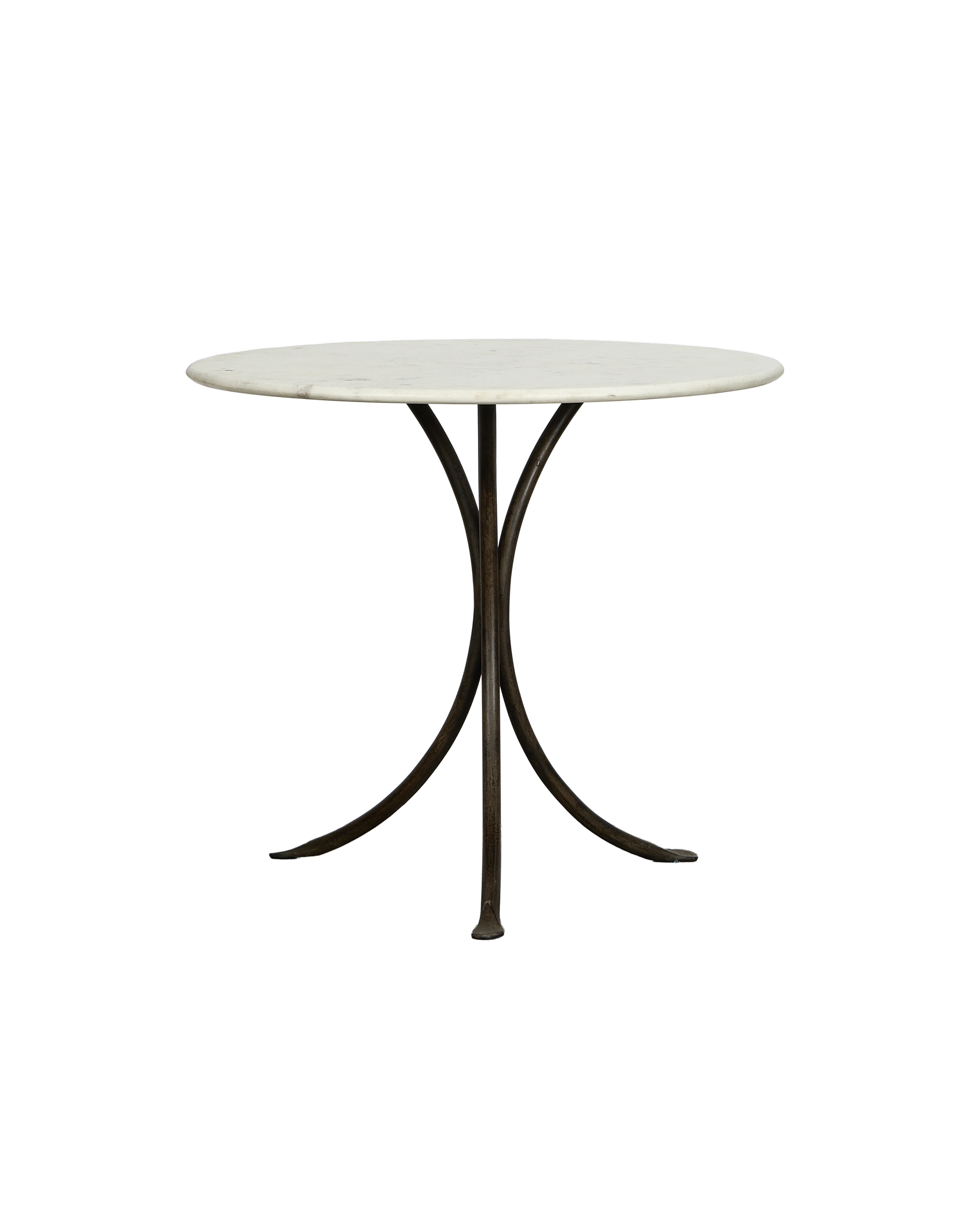L'Amour Marble Bistro Table - Bone