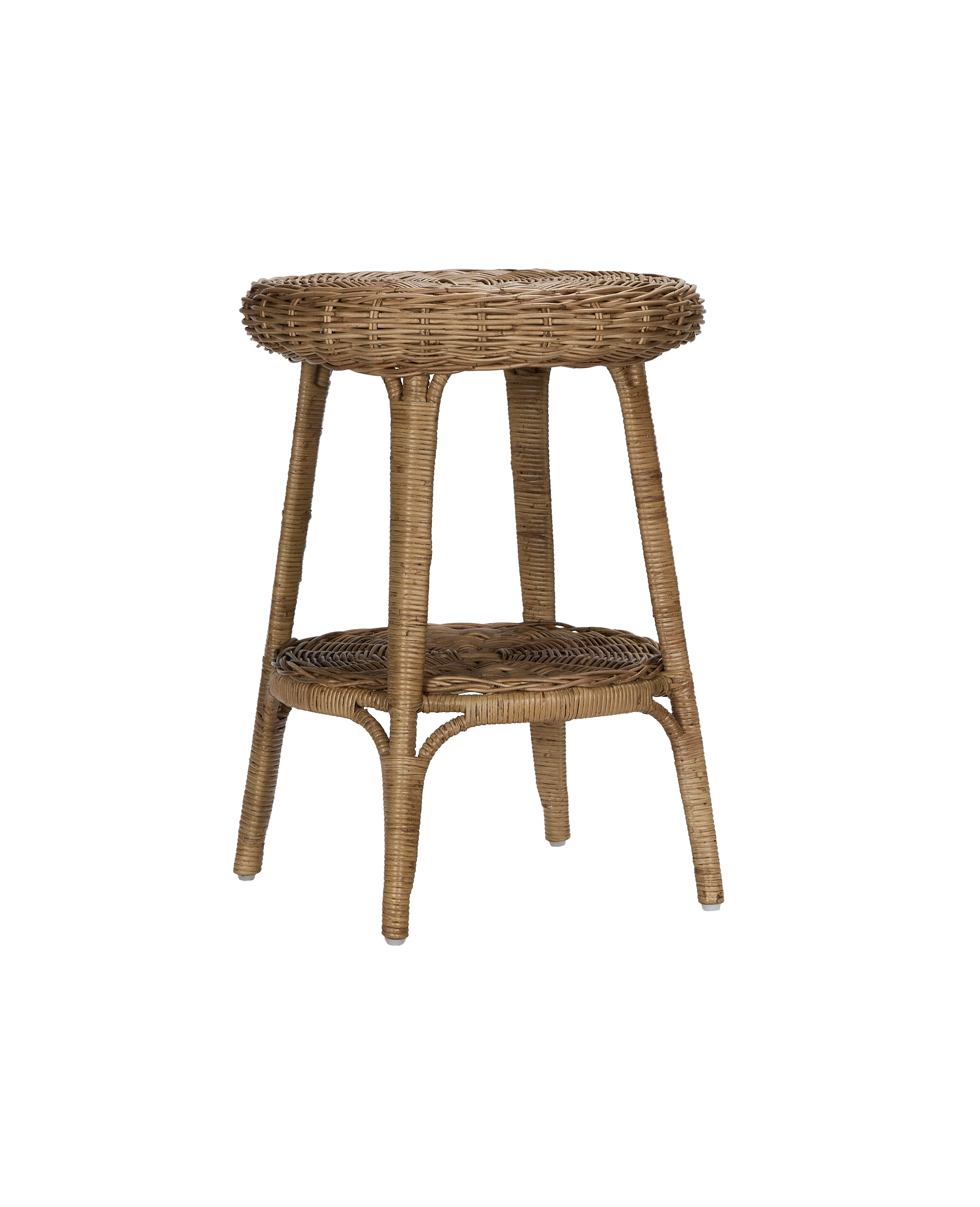 Lemonade Rattan Side Table