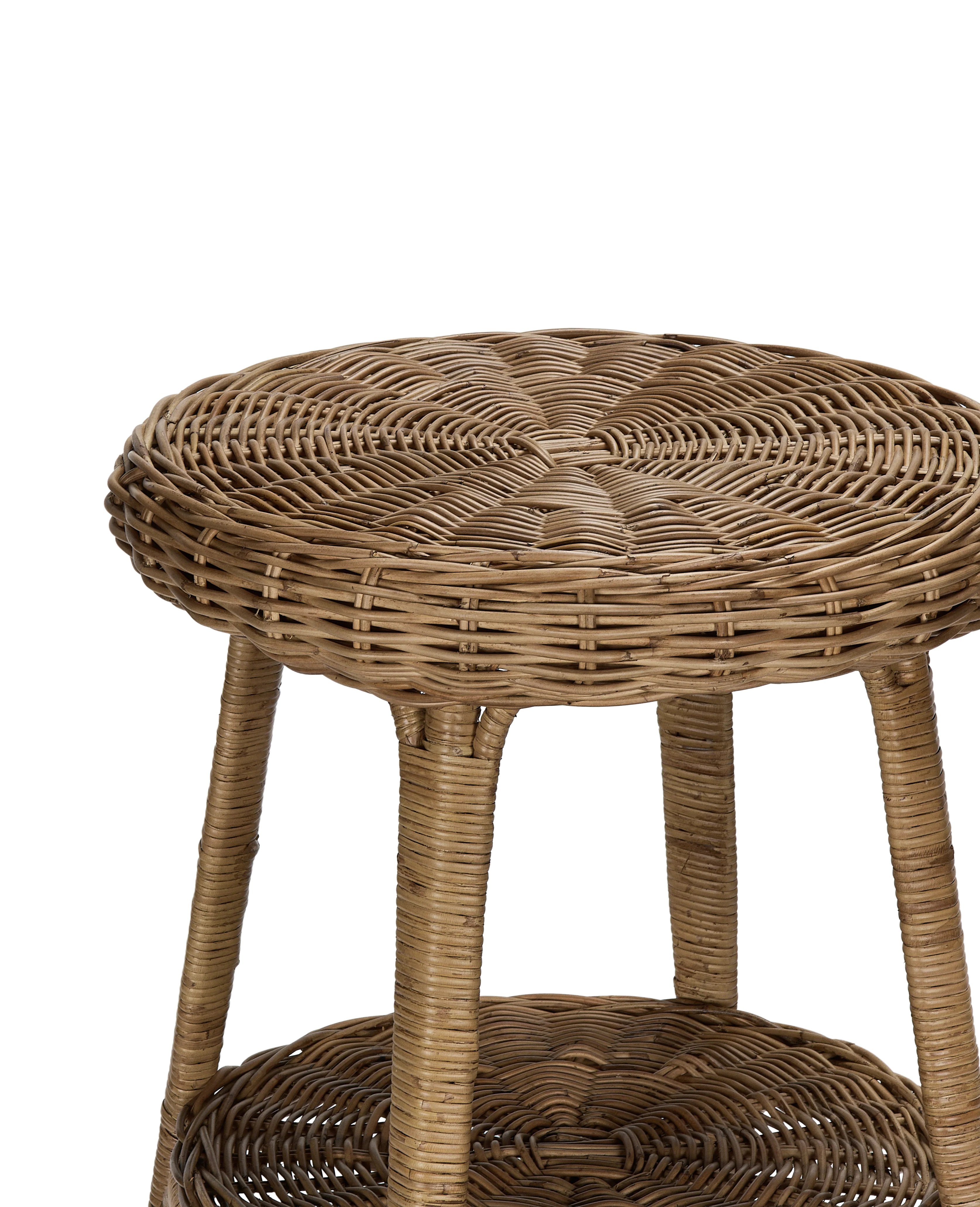 Lemonade Rattan Side Table - Image 4