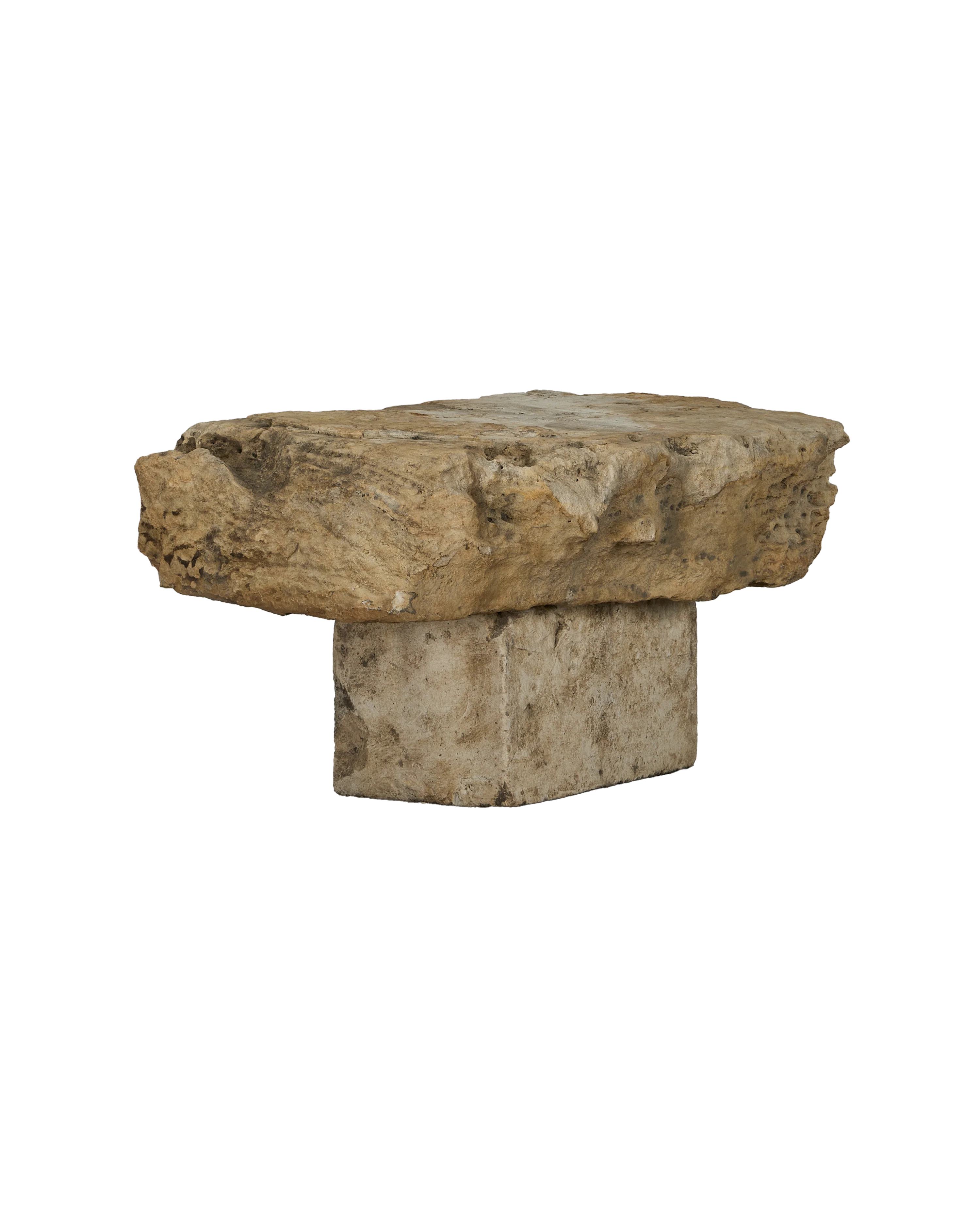 Limestone Table - 2 Piece
