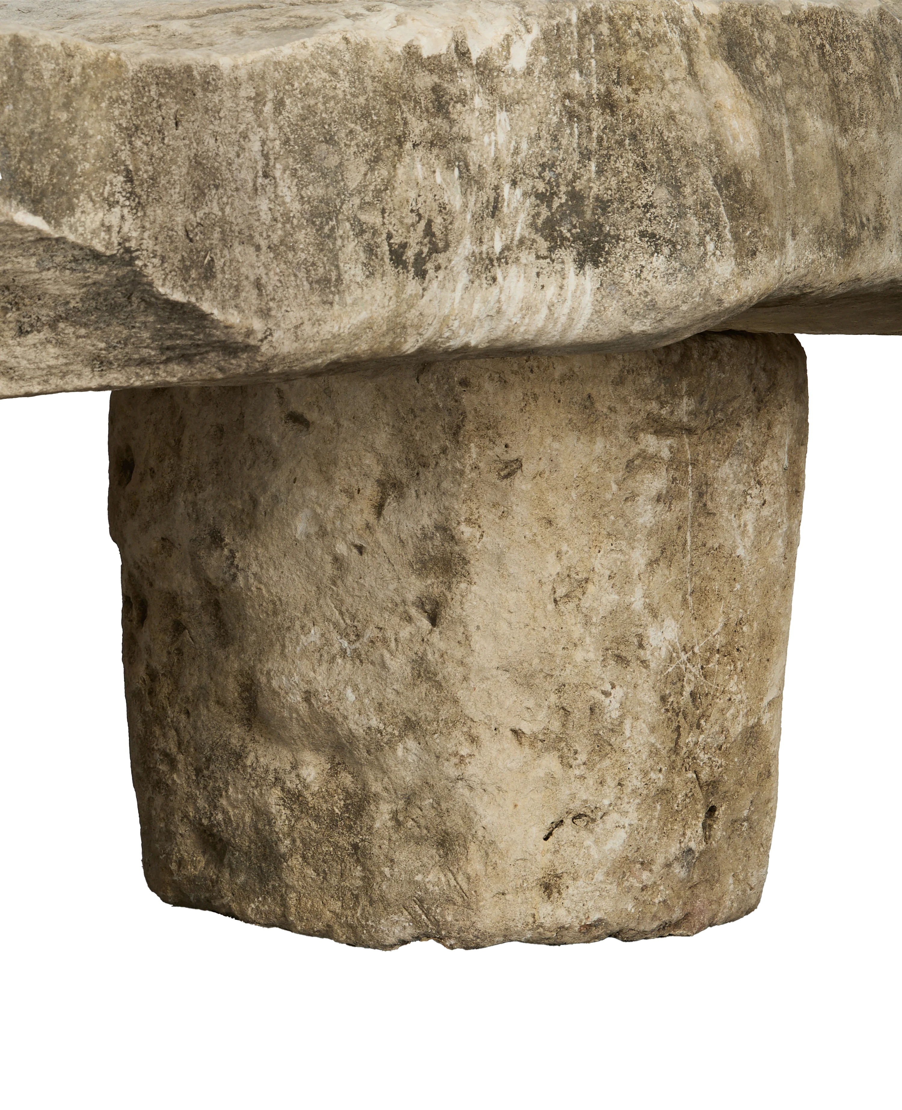Limestone Table - 3 Piece - Image 9