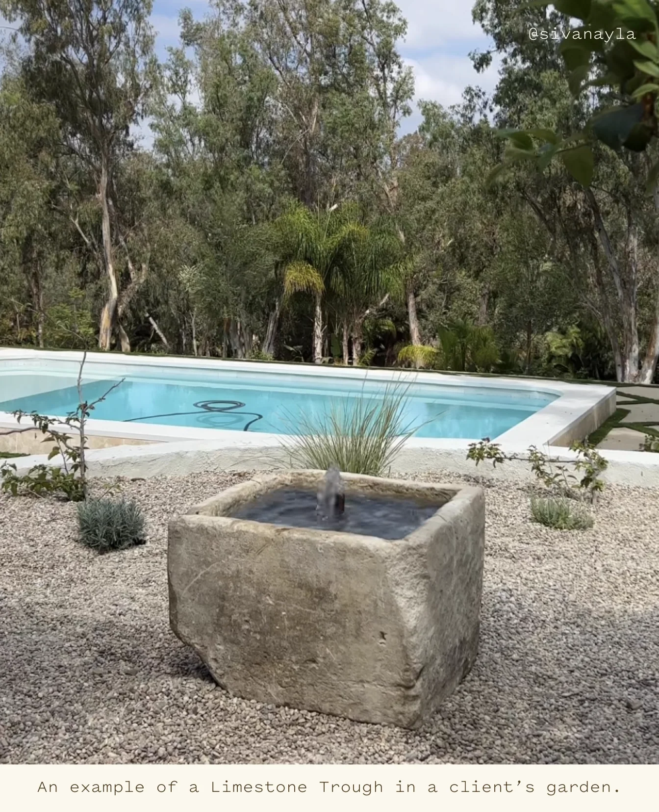 Limestone Trough - Round - Image 3