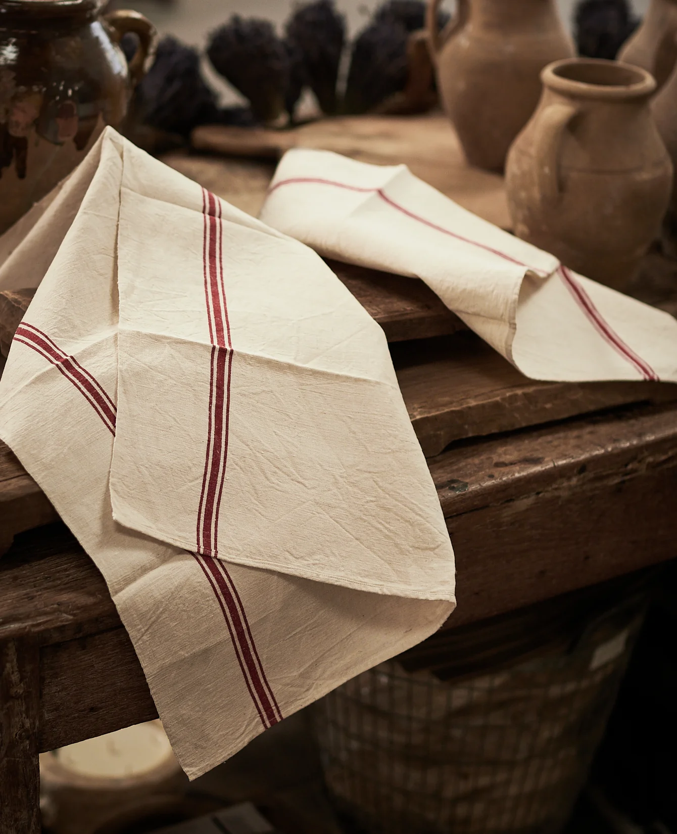 Linen & Chavre Napkin - Image 3