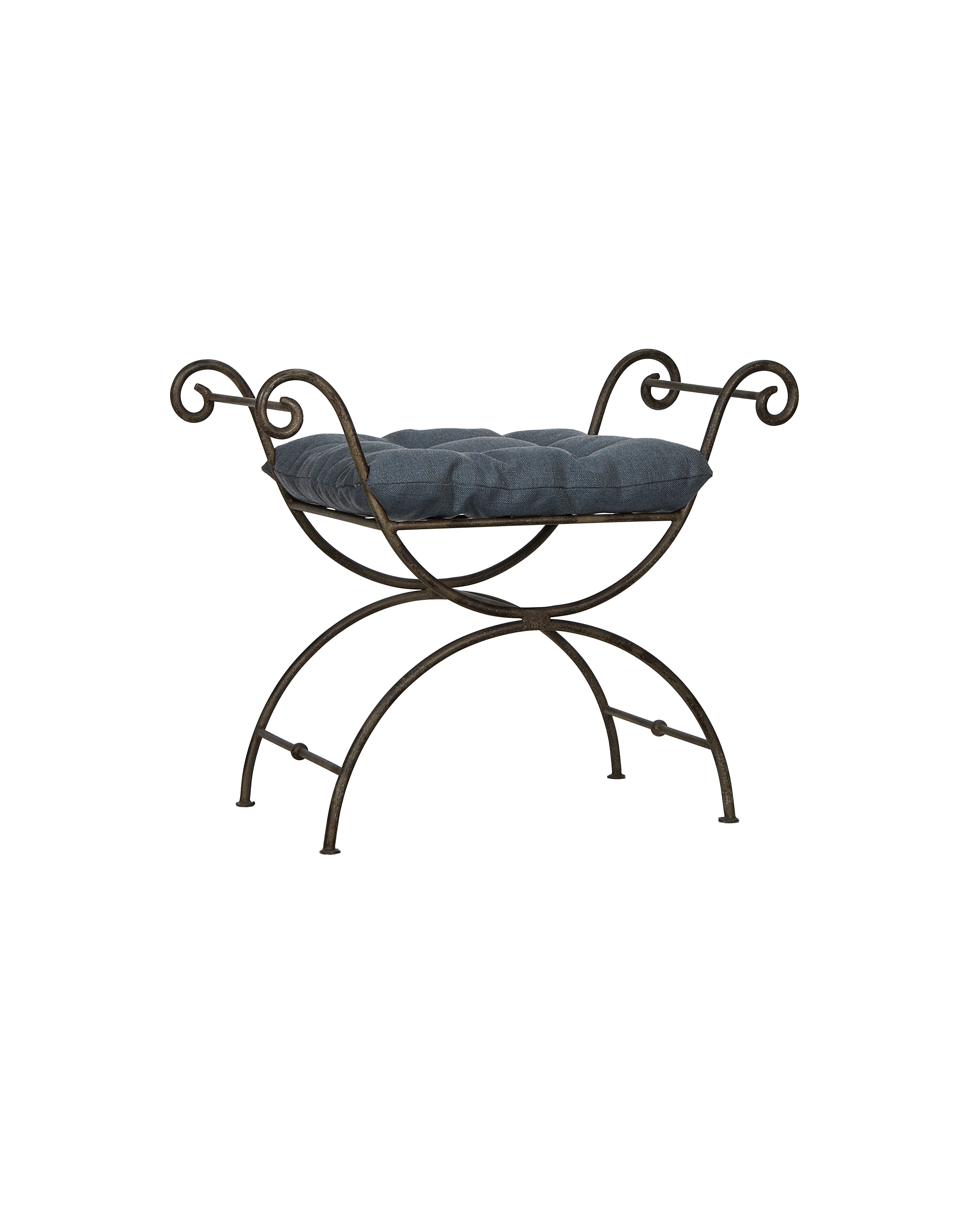 Lyon Vanity Stool - Marine