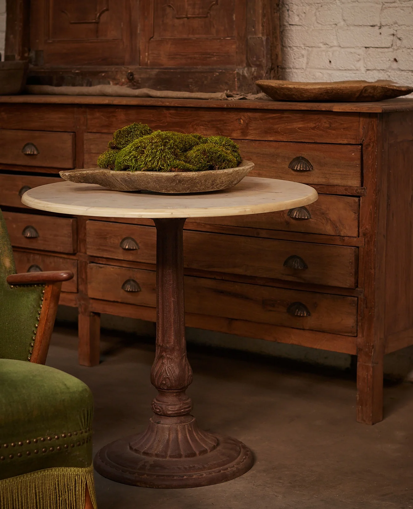 Marble Bistro Table - Round Deco - Image 4