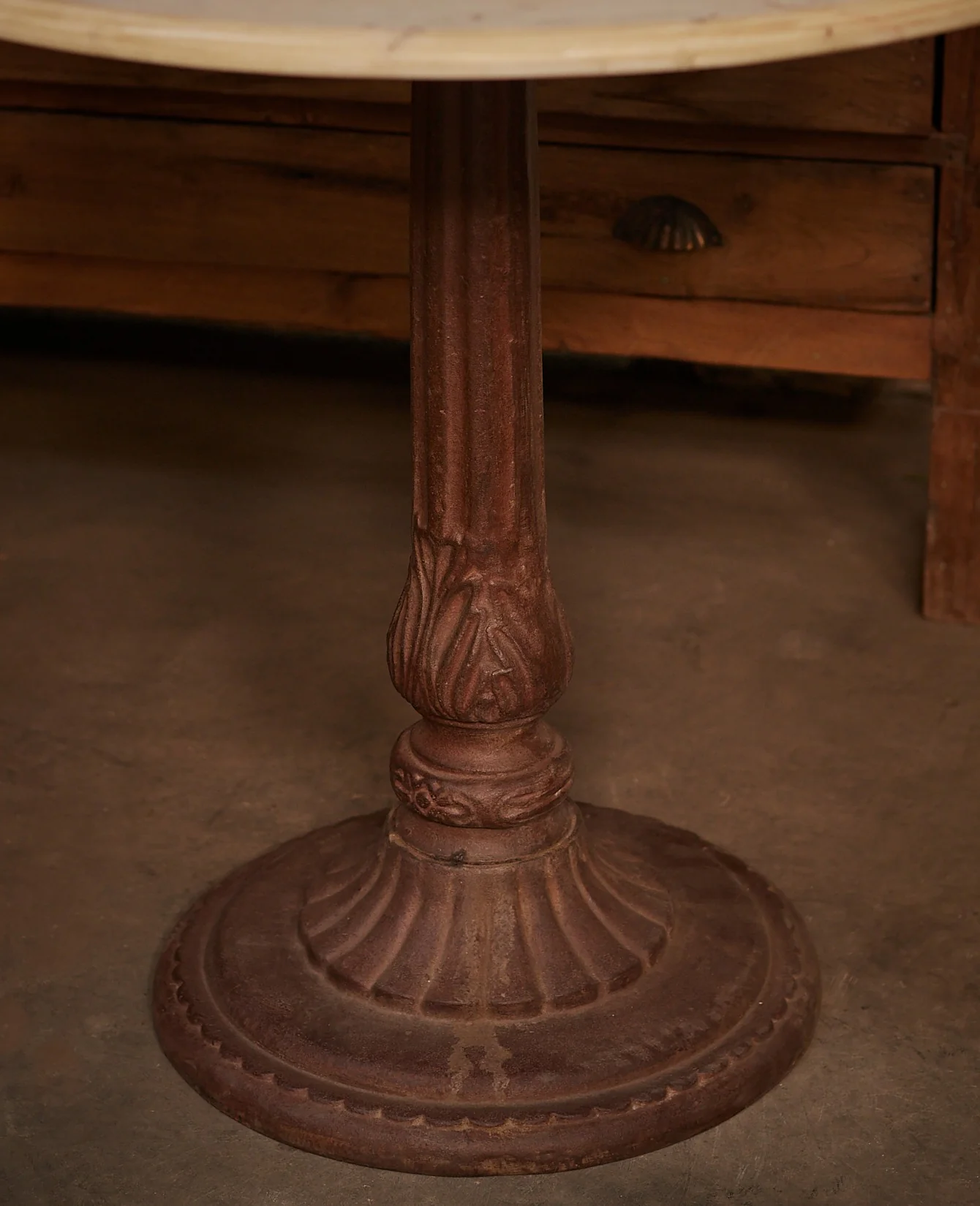 Marble Bistro Table - Round Deco - Image 5