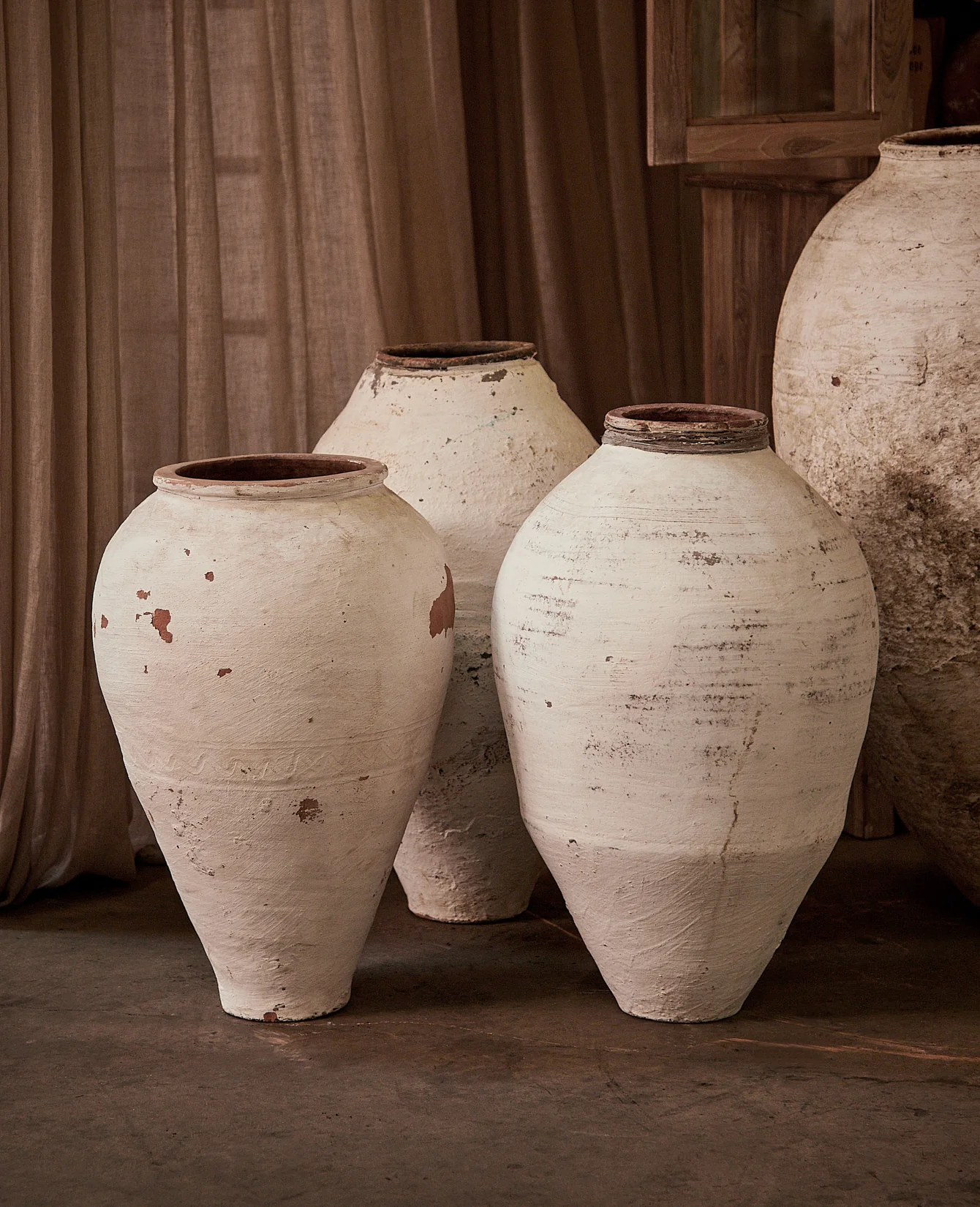 Olive Jar - White Wash - Image 4