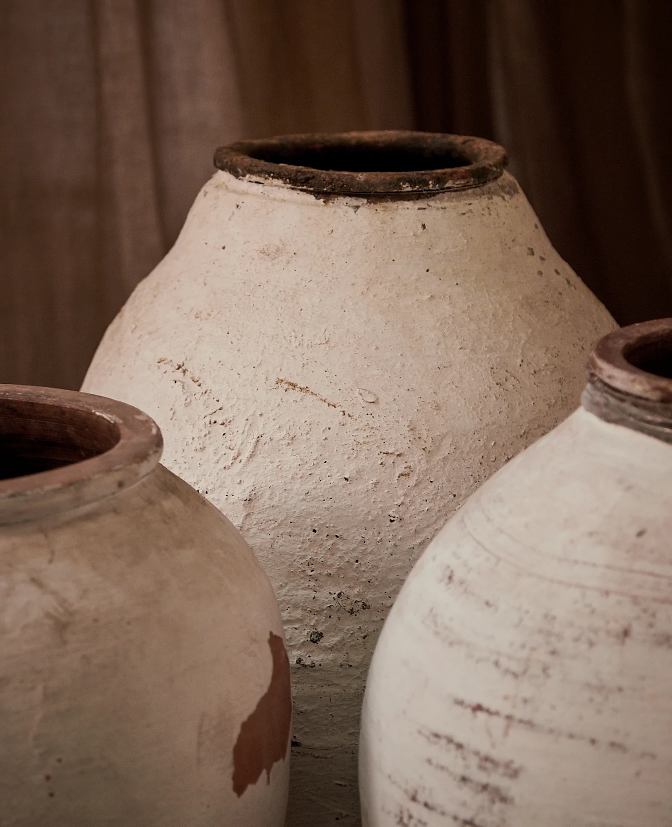 Olive Jar - White Wash - Image 5