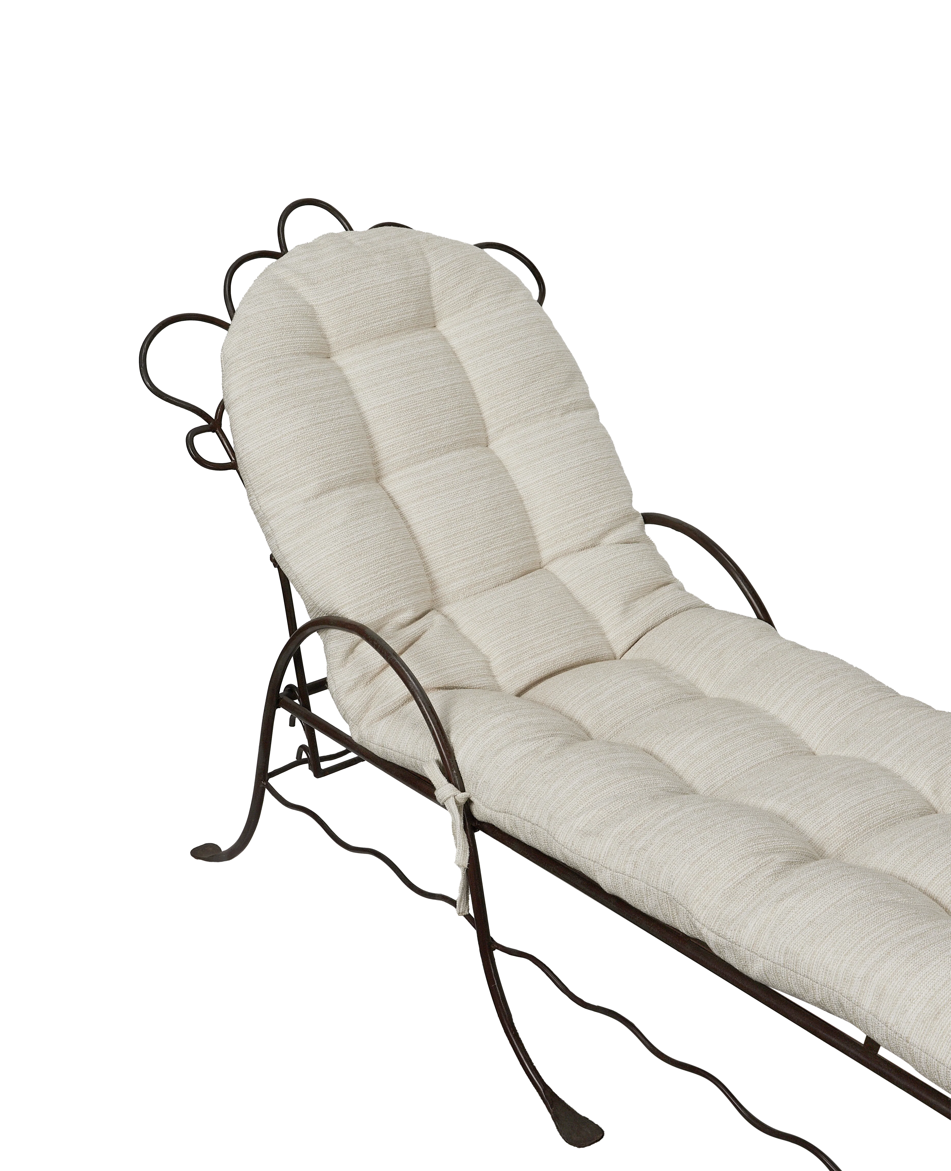 Ophelia Sun Lounger - Creme - Image 2