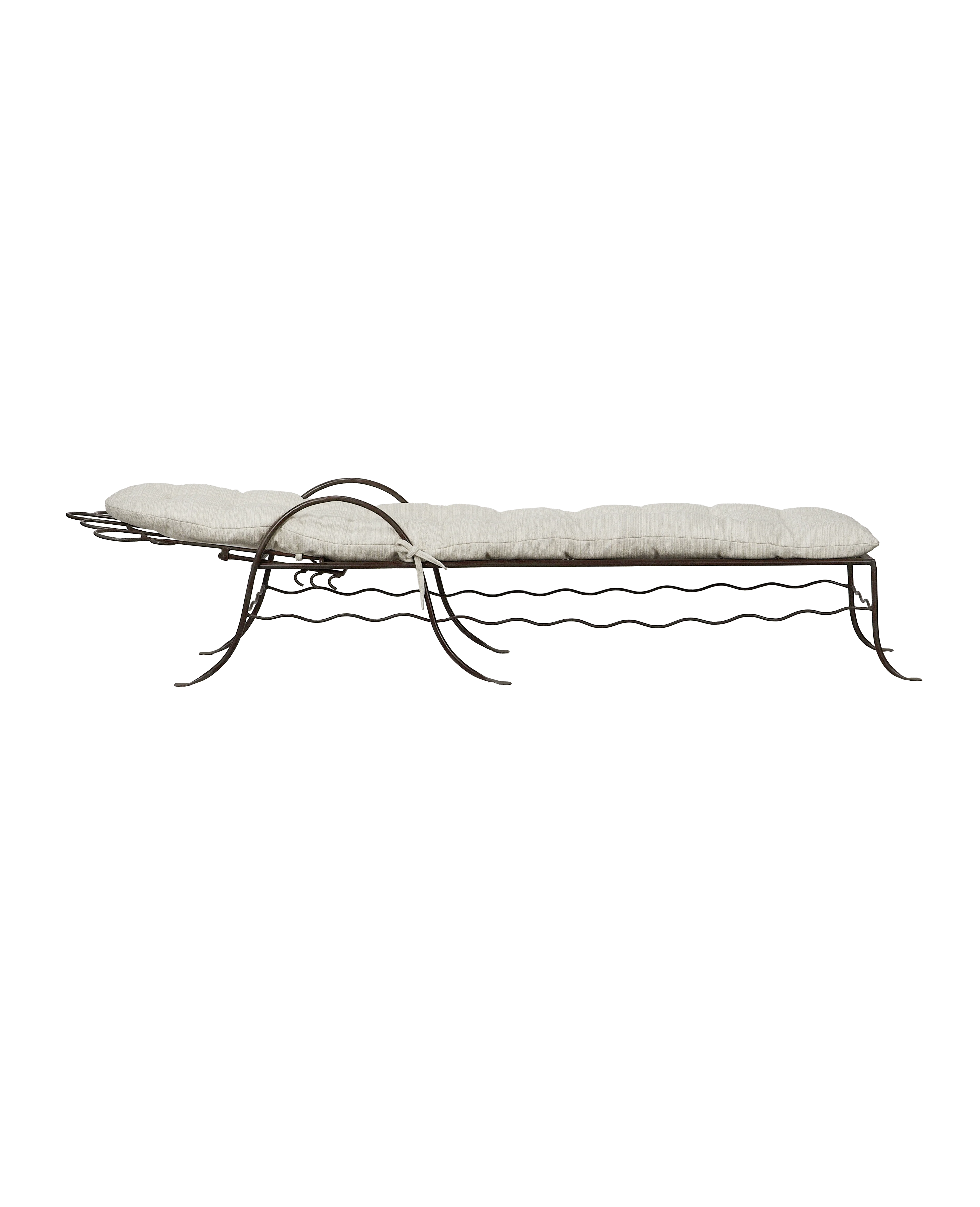 Ophelia Sun Lounger - Creme - Image 4