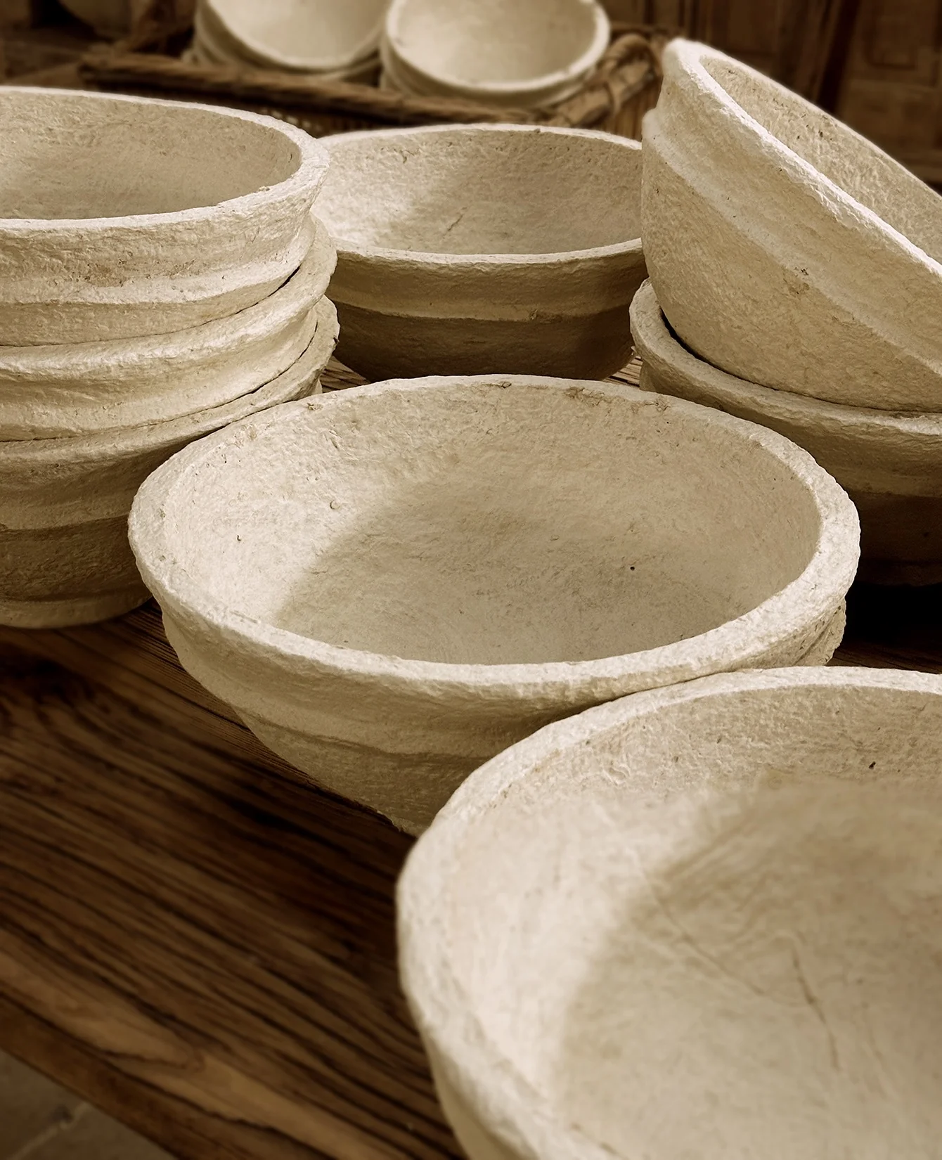 Paper Mache Bowl - Shaped - Image 4