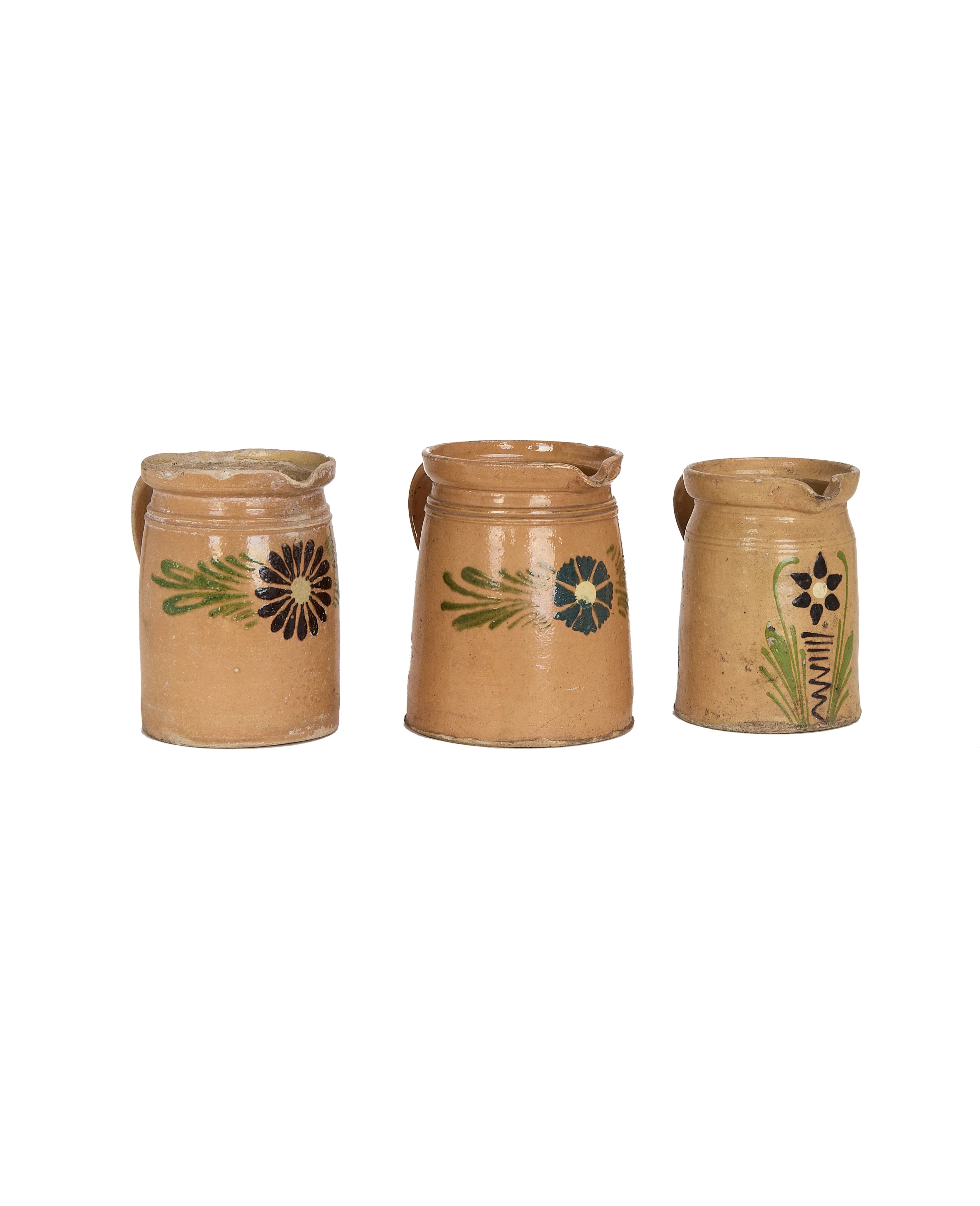 Pitcher - Mustard Alsace Glaze Assorted