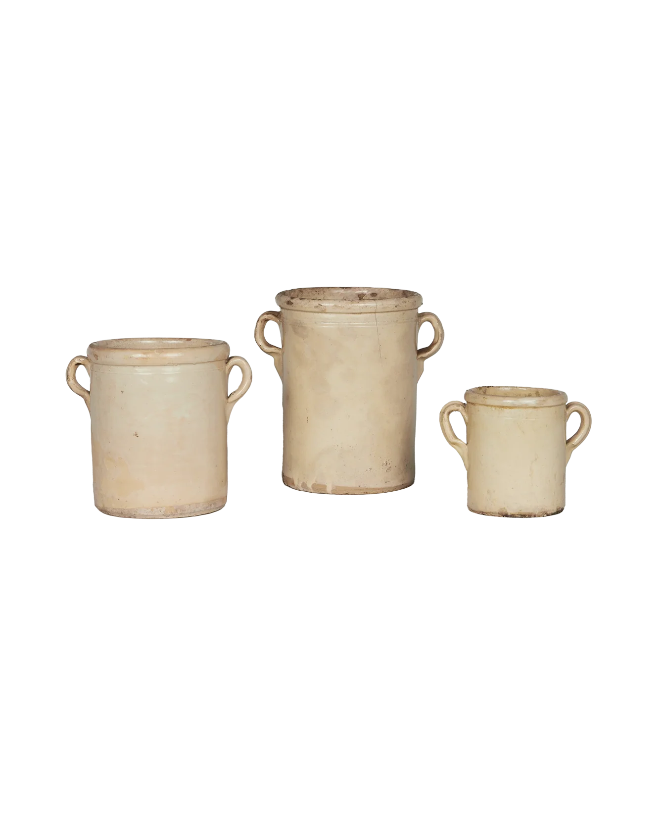Puglia Handle Jar - Avorio Glaze - Image 2