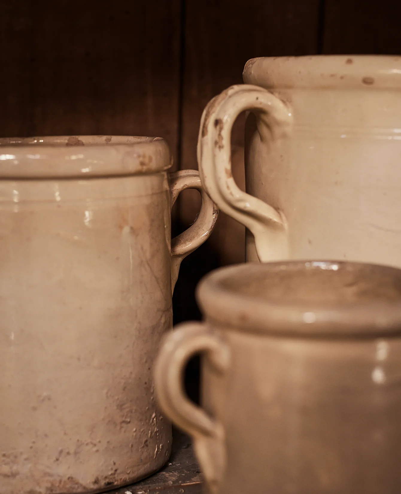 Puglia Handle Jar - Avorio Glaze - Image 5