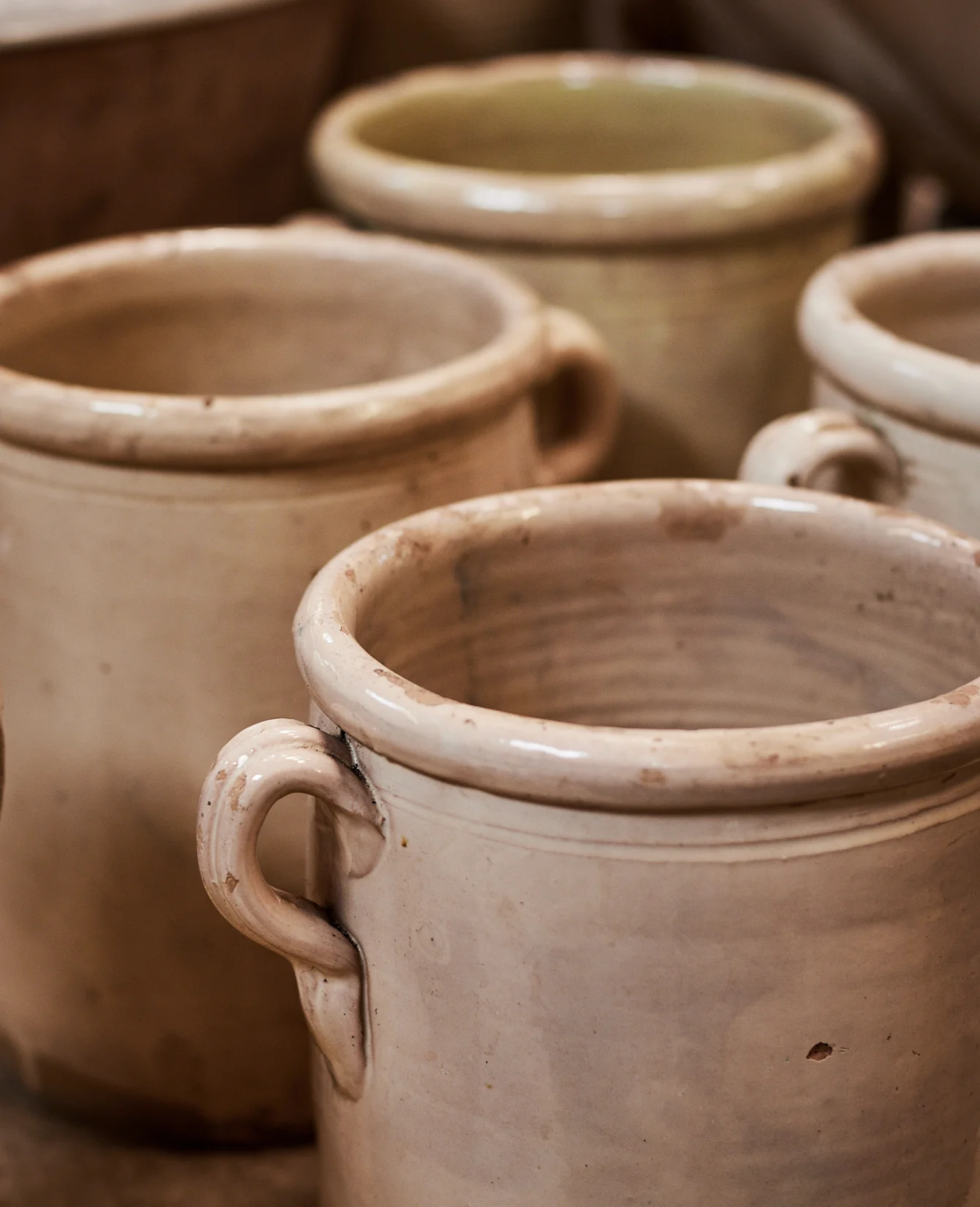 Puglia Handle Jar - Avorio Glaze - Image 6