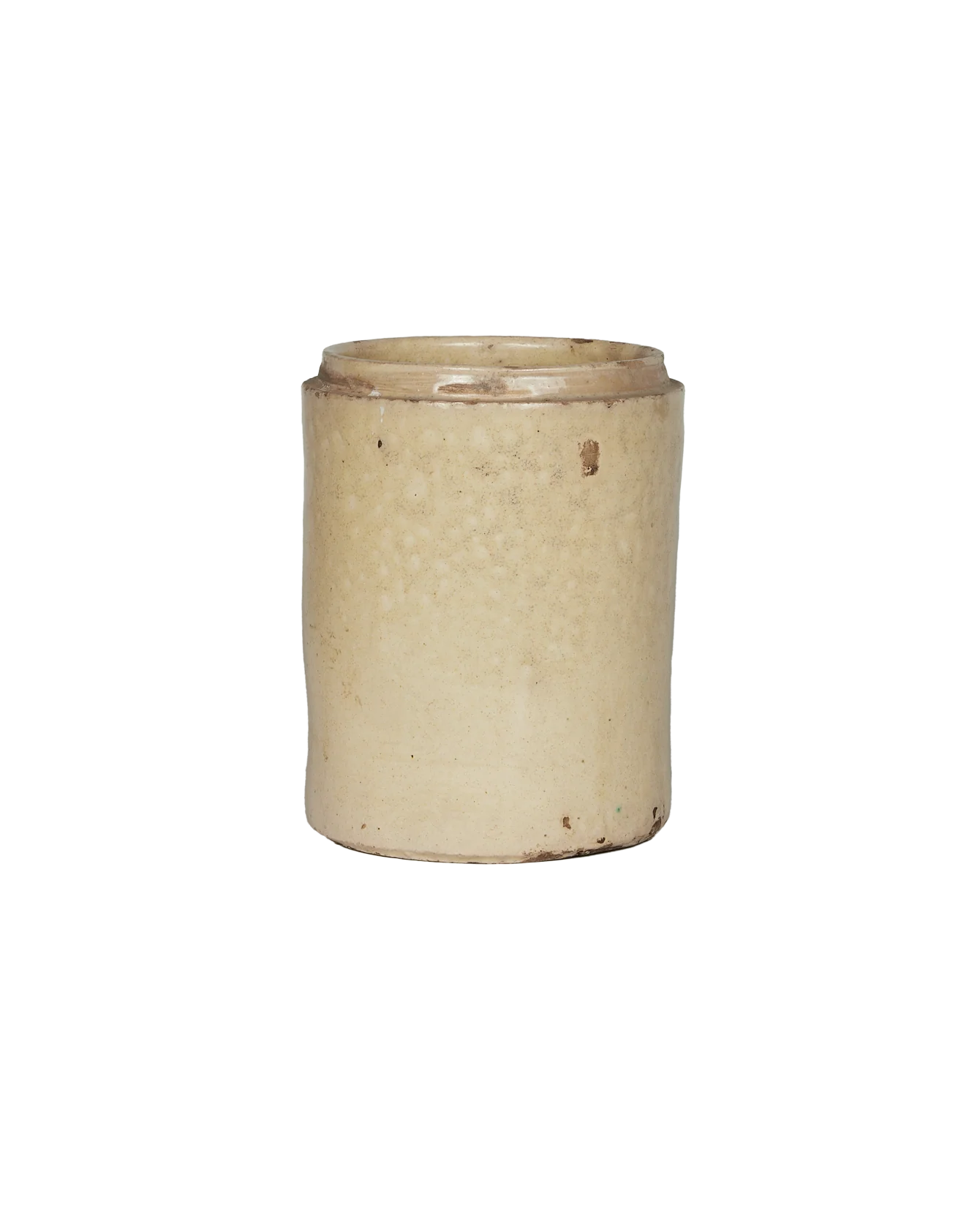 Puglia Jar - Avorio Glaze