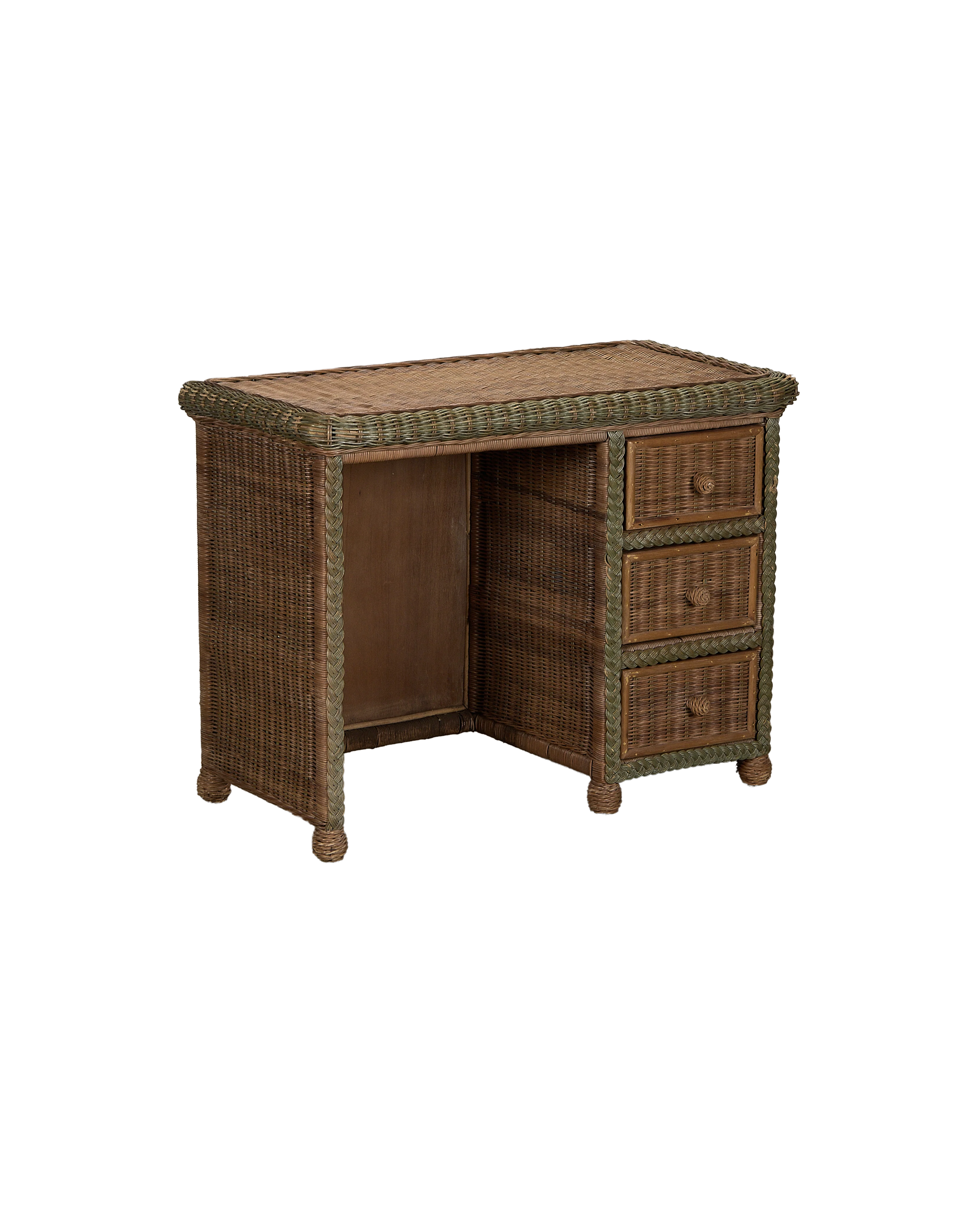 Rattan Desk
