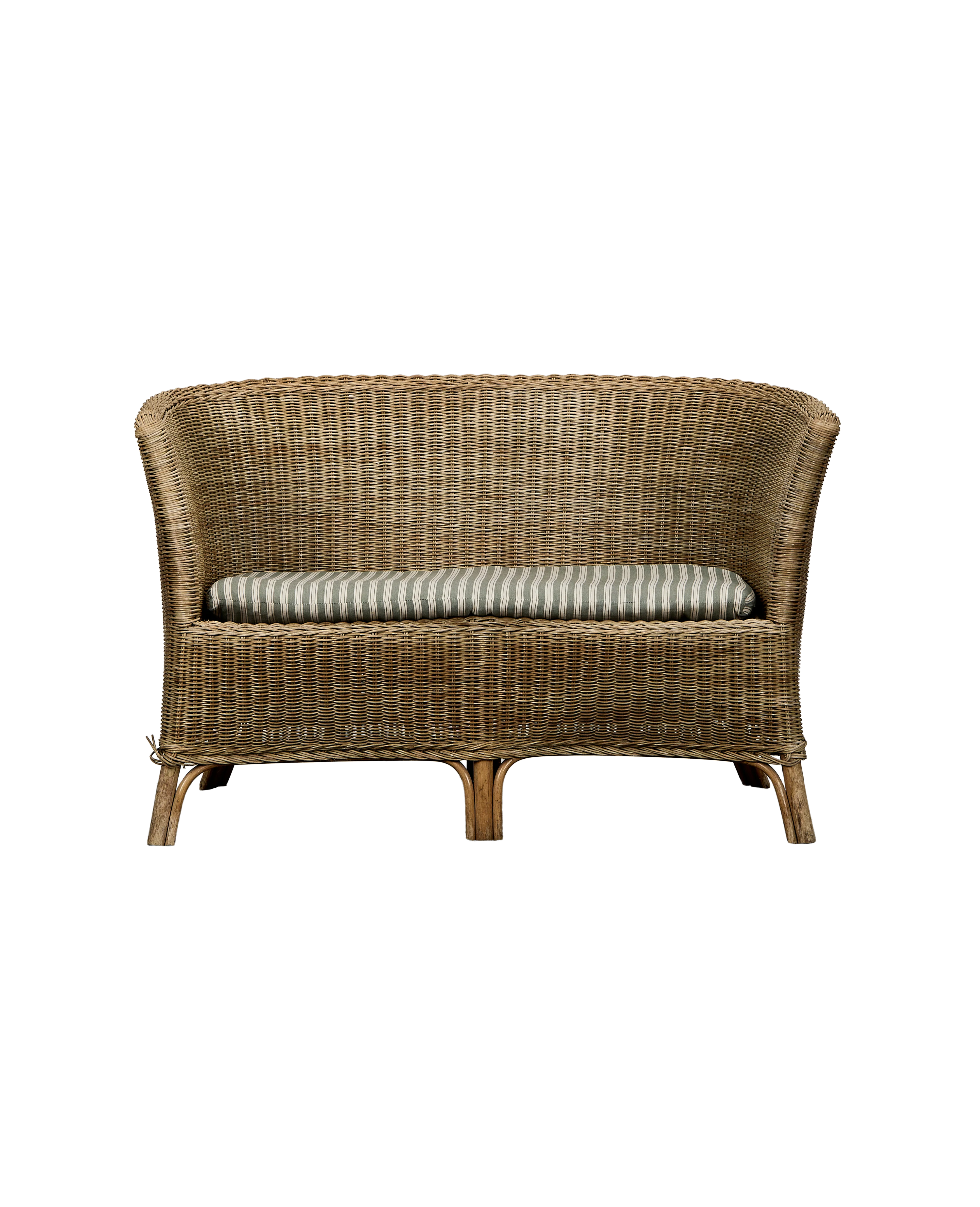 Rattan Loveseat