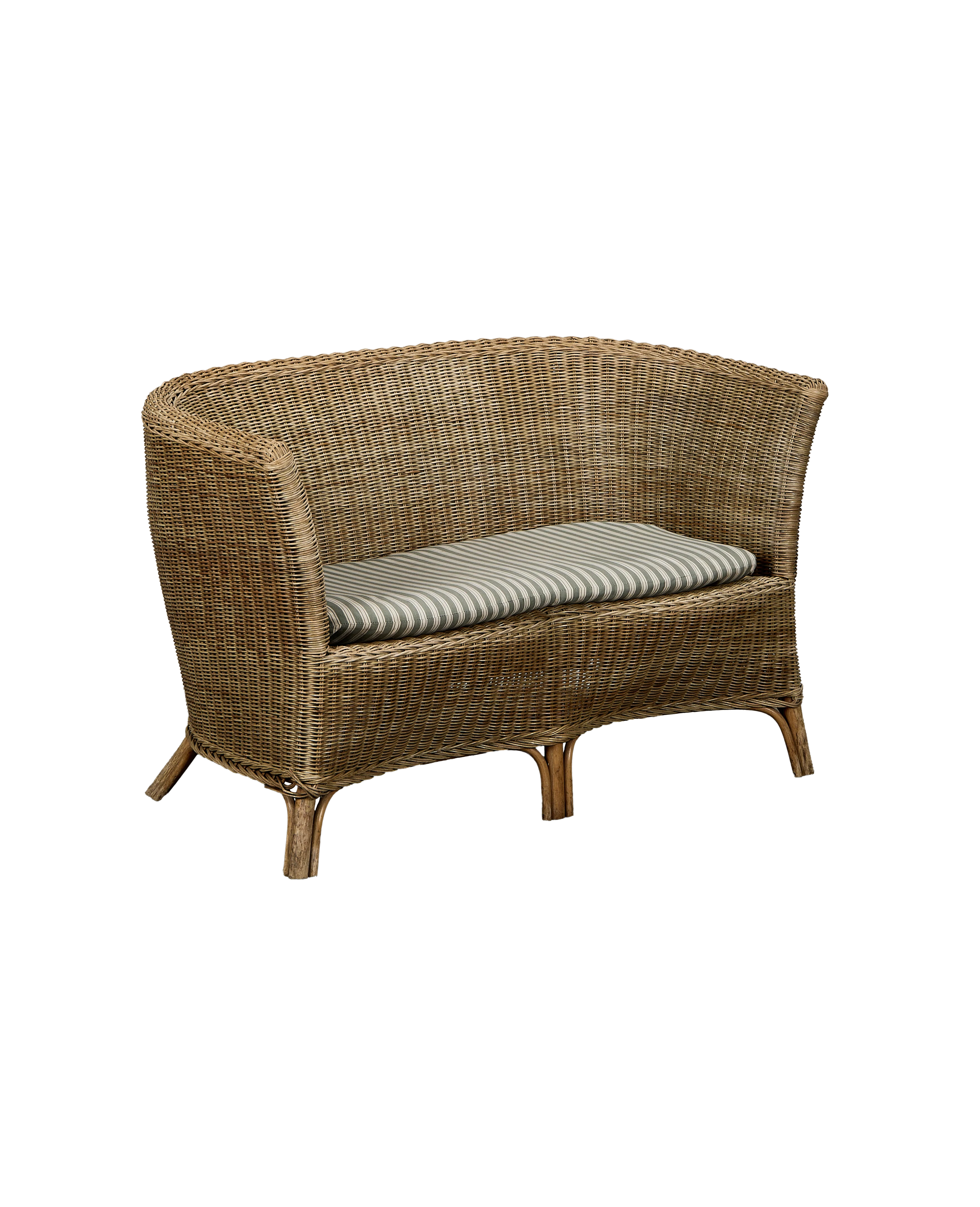 Rattan Loveseat - Image 2