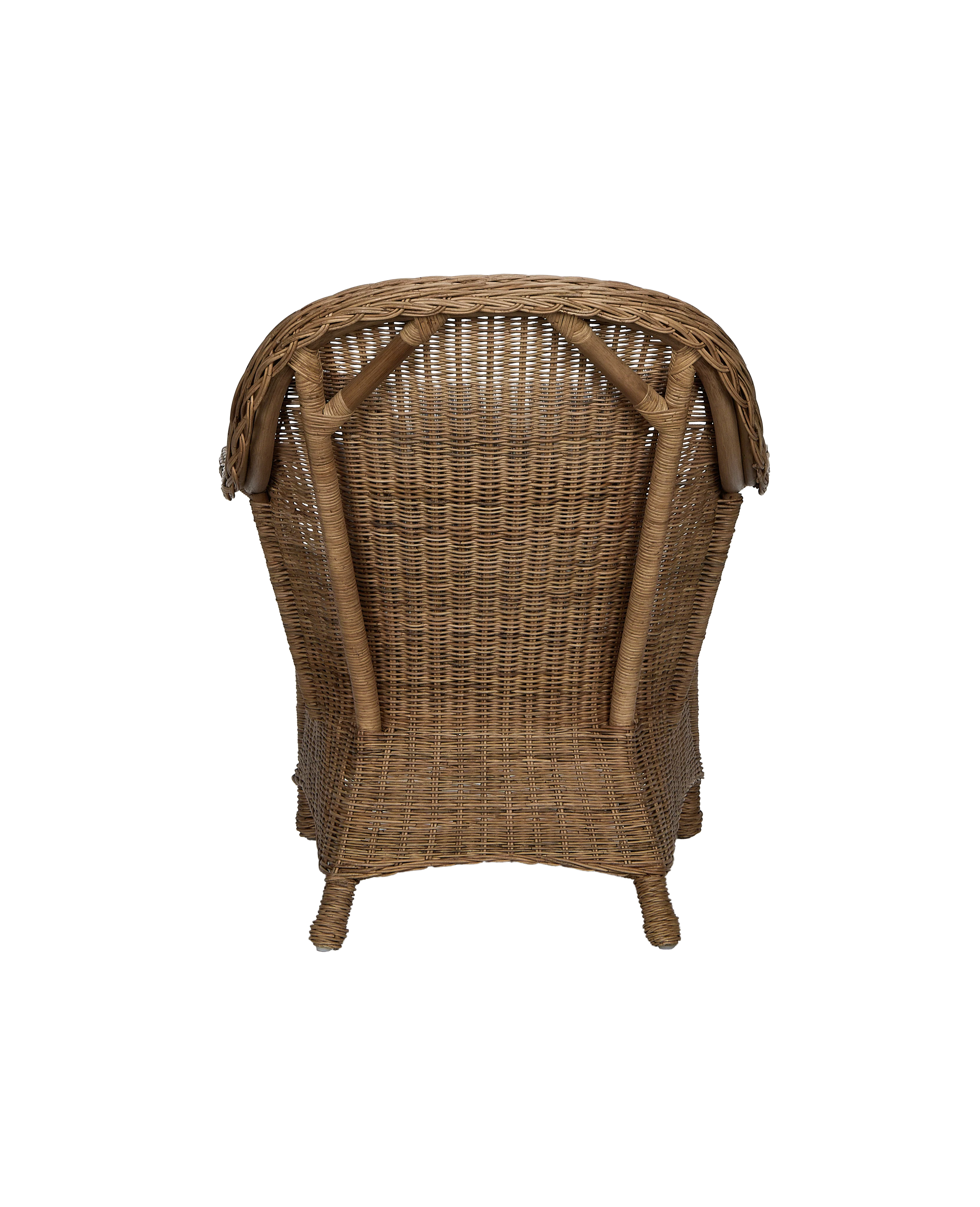 Reader Rattan Armchair - Bayside Stripe - Image 5