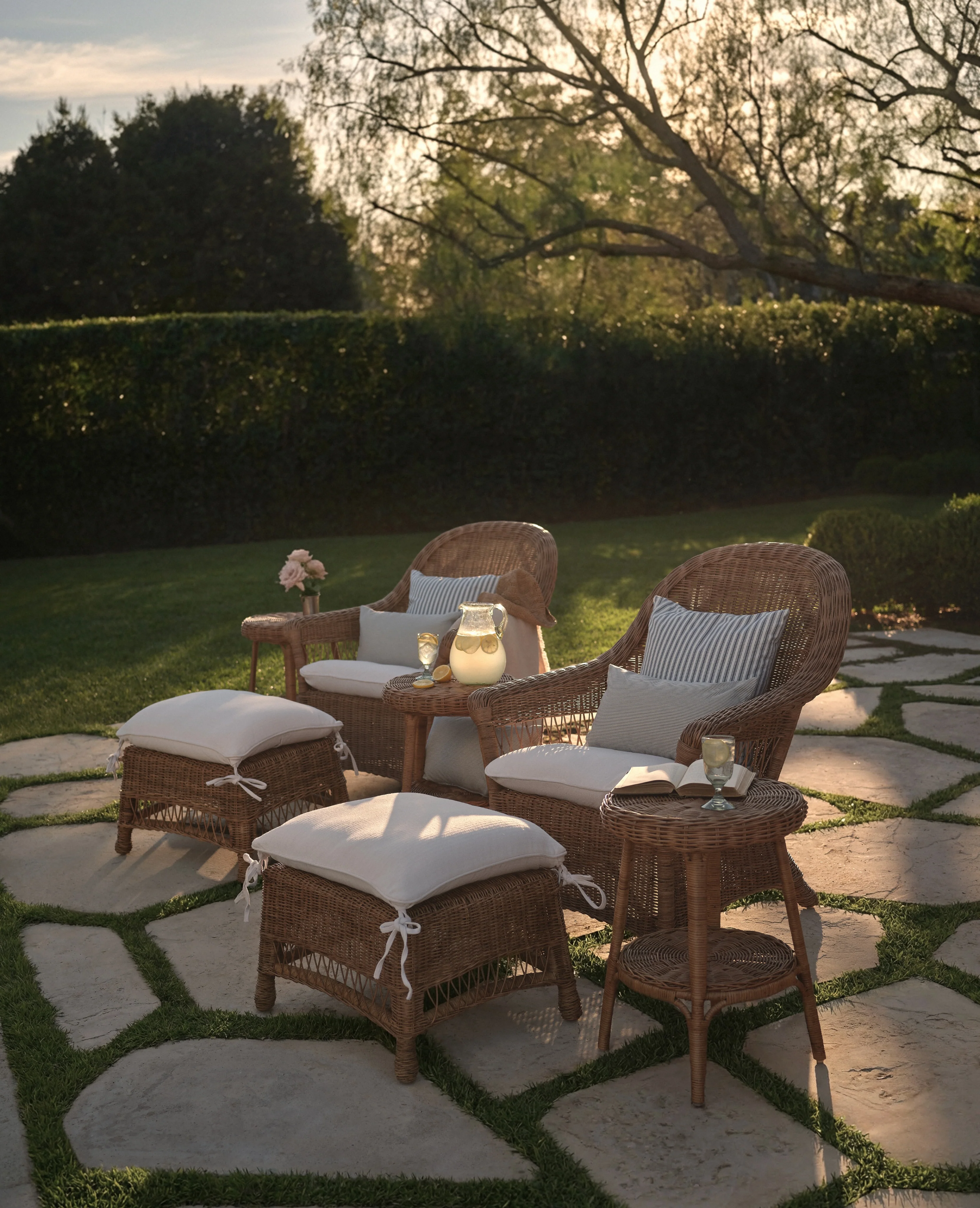 Reader Rattan Armchair - Shell - Image 10