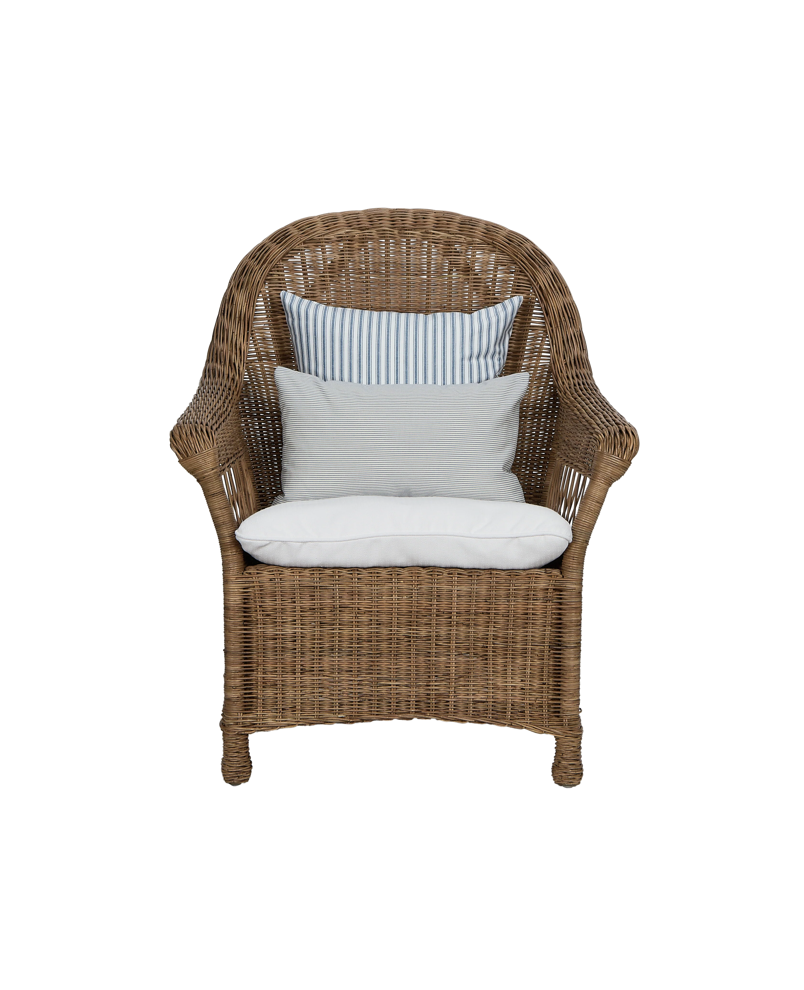 Reader Rattan Armchair - Shell - Image 3