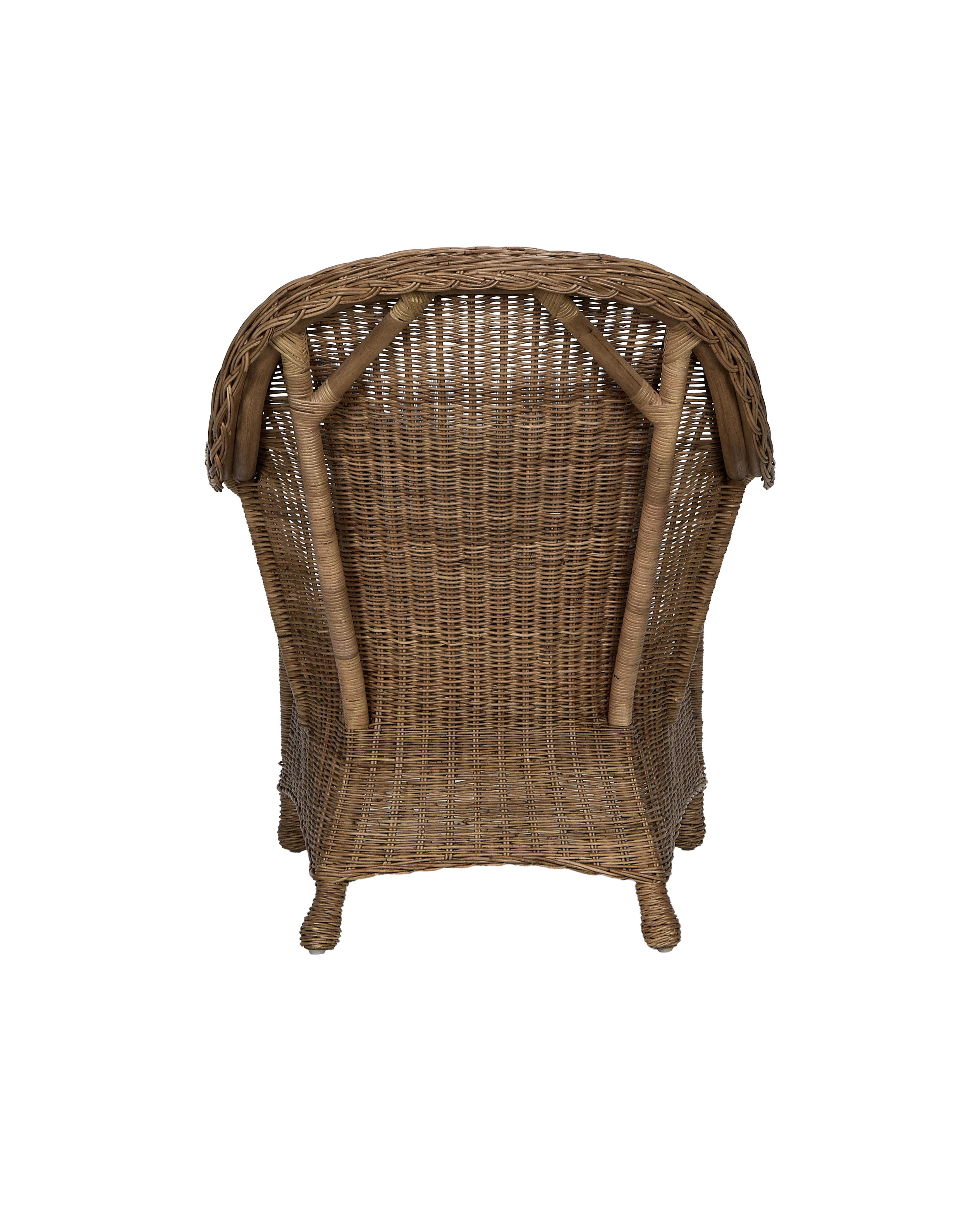 Reader Rattan Armchair - Shell - Image 5