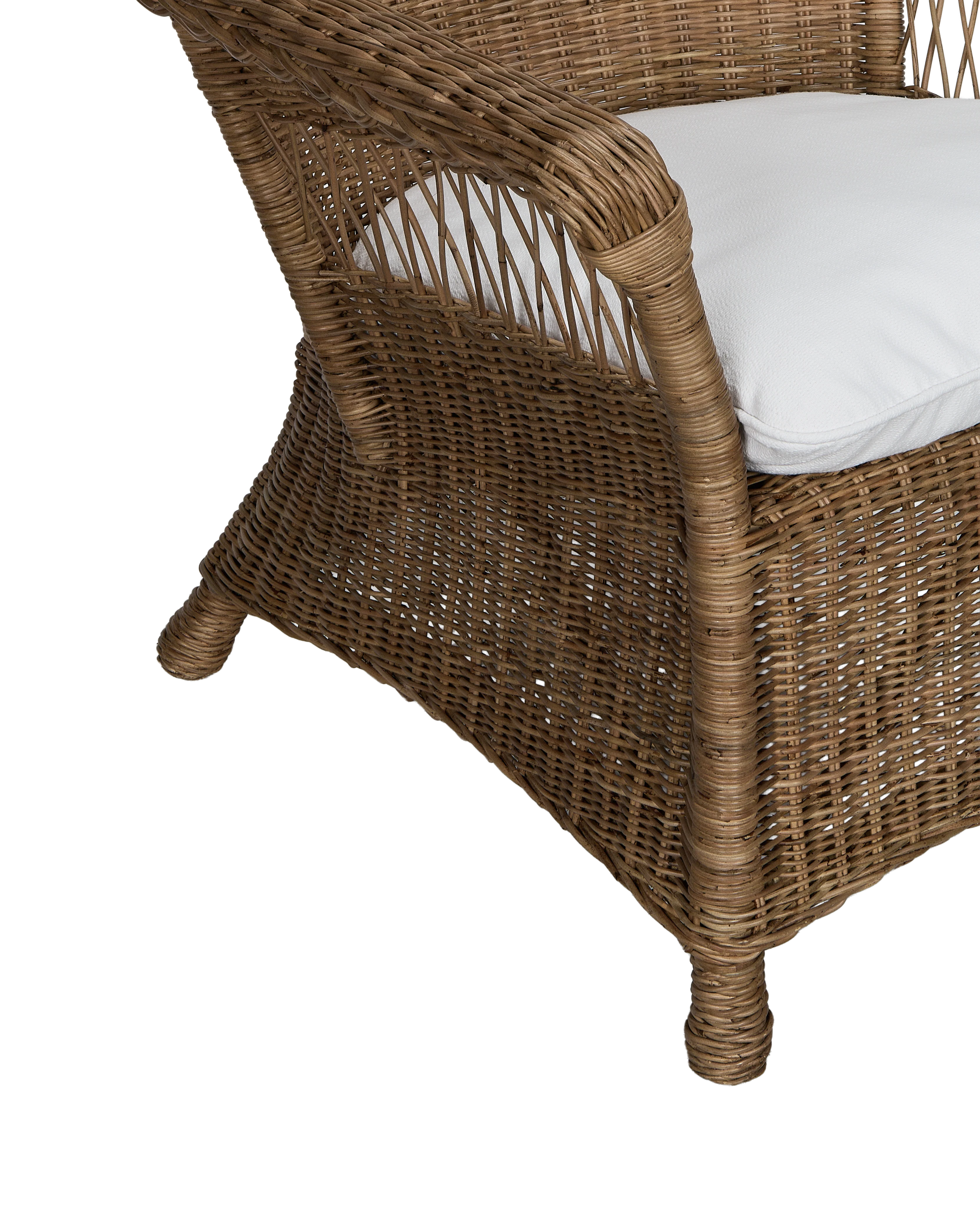 Reader Rattan Armchair - Shell - Image 8
